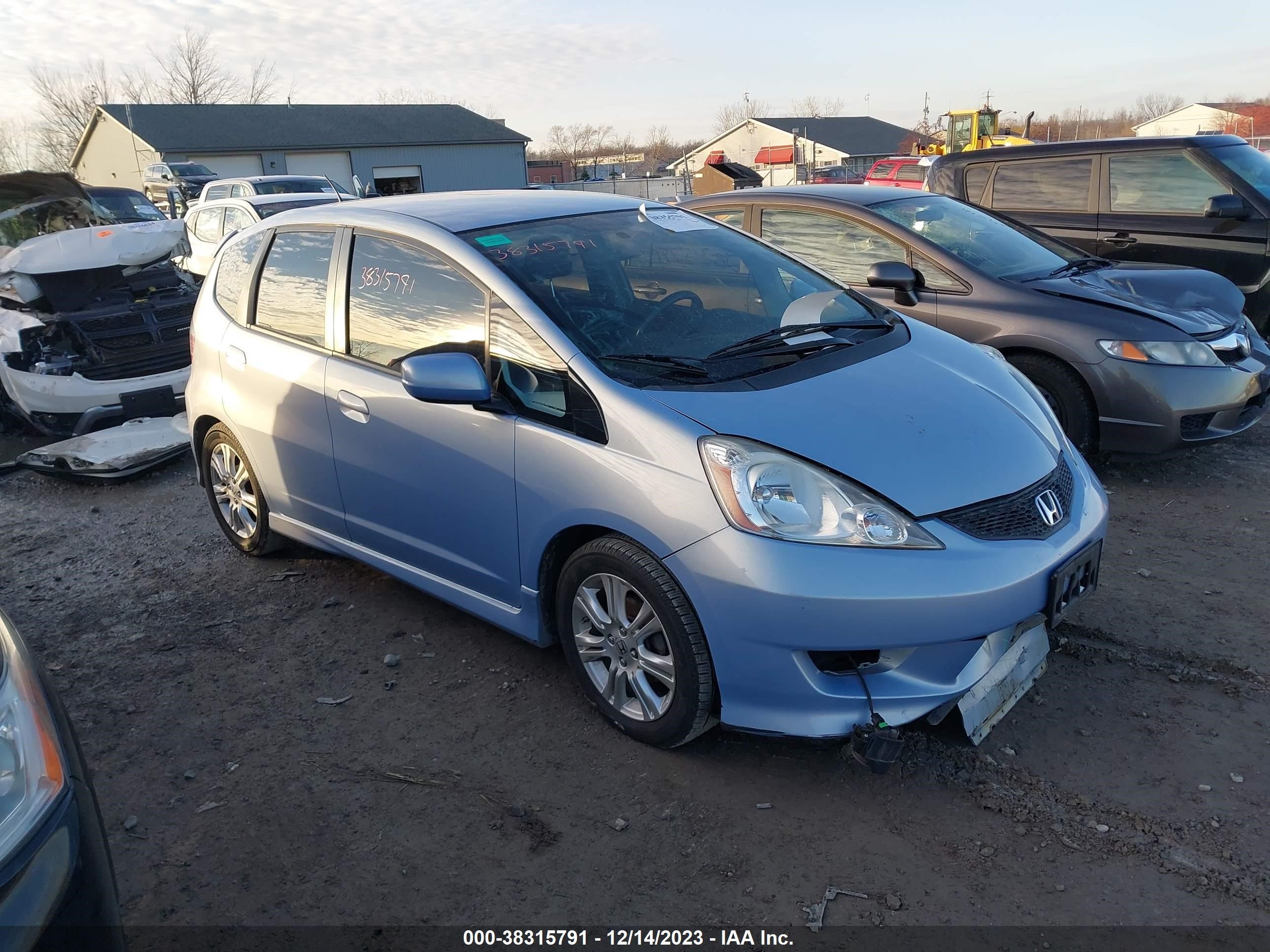 honda fit 2009 jhmge88499s005025