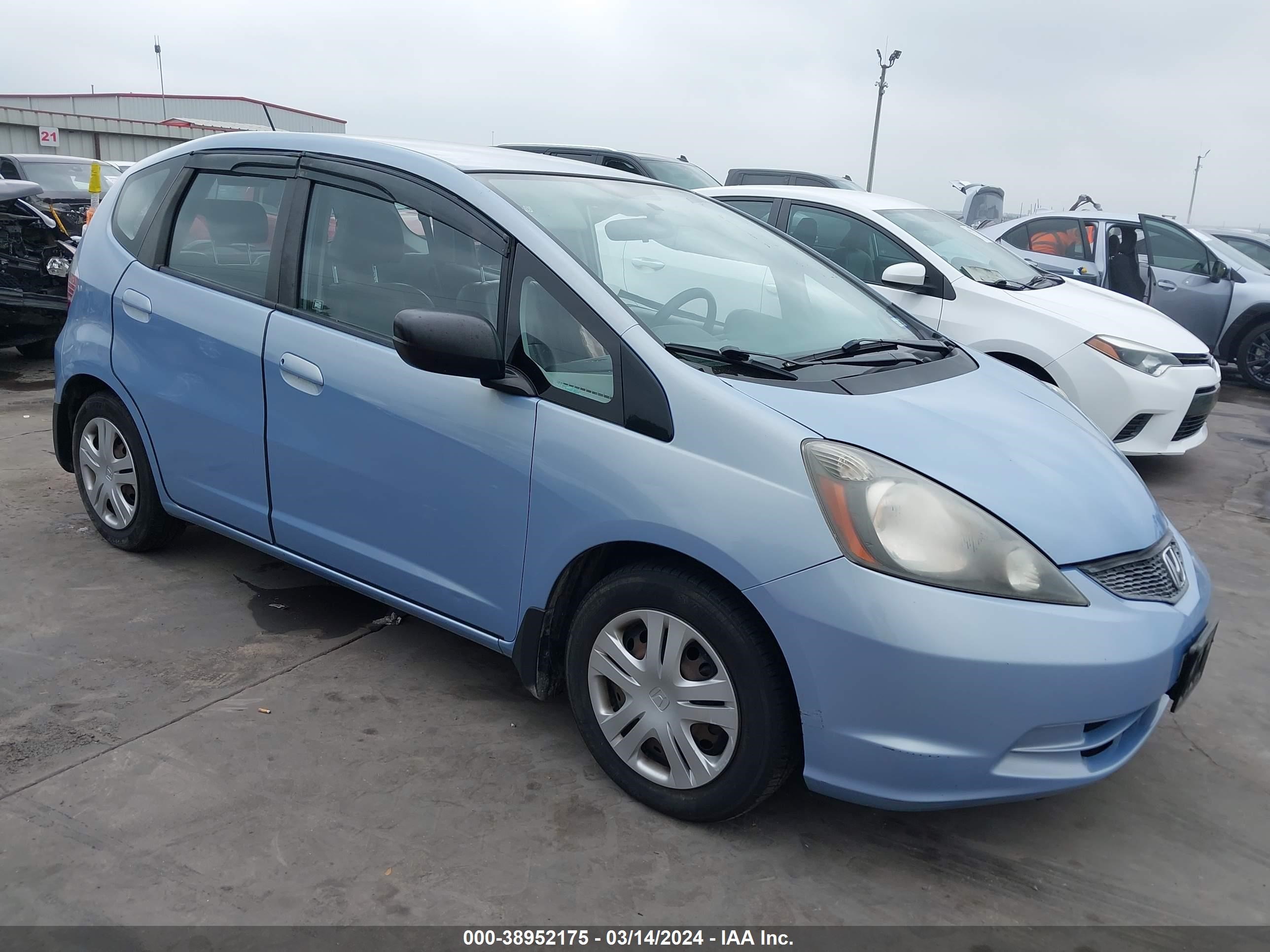 honda fit 2010 jhmge8g27ac037499