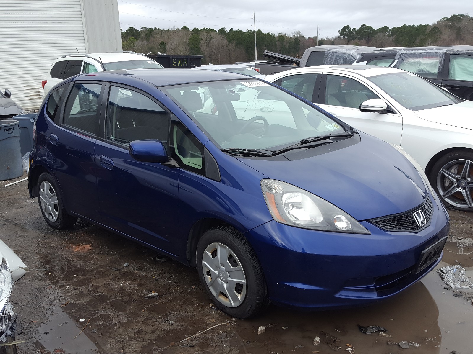 honda fit 2013 jhmge8h31dc057551