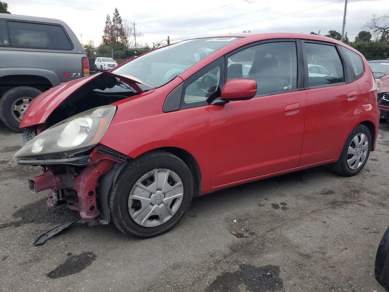 honda fit 2013 jhmge8h33dc020677