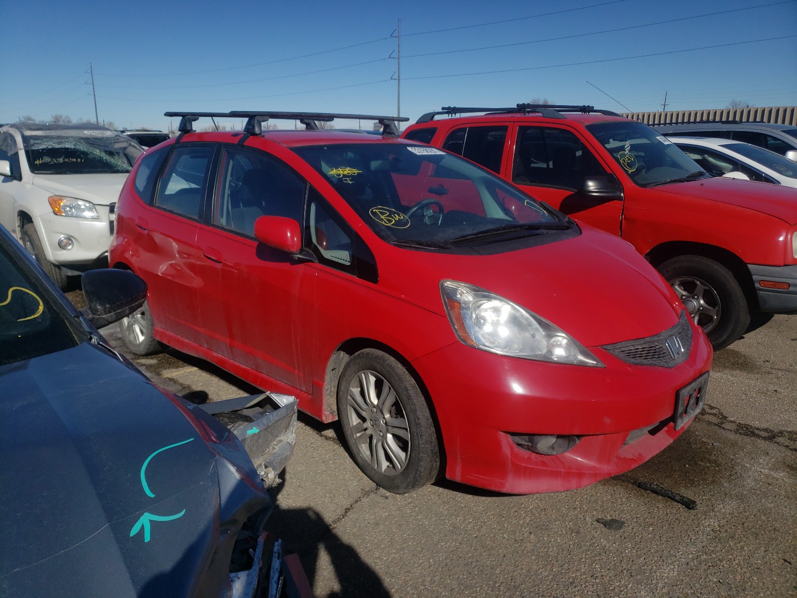 honda fit sport 2010 jhmge8h41ac026076