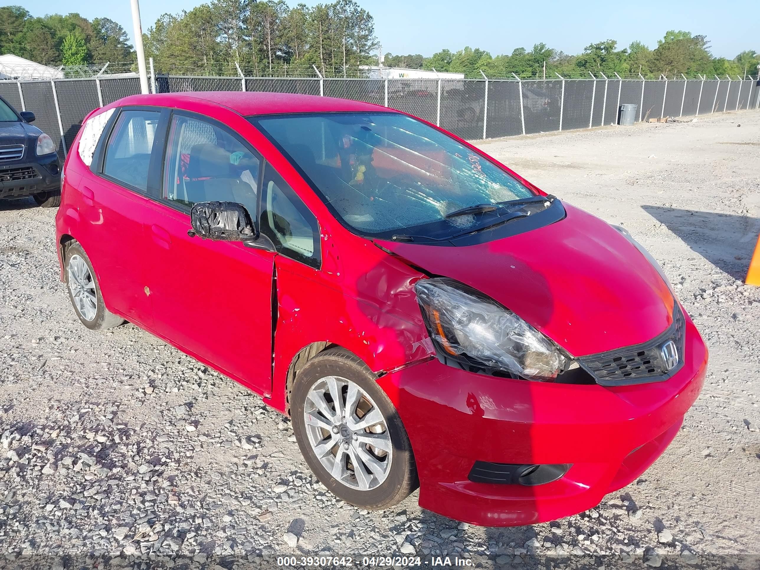 honda fit 2013 jhmge8h50dc026518