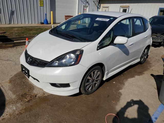 honda fit 2013 jhmge8h50dc057445