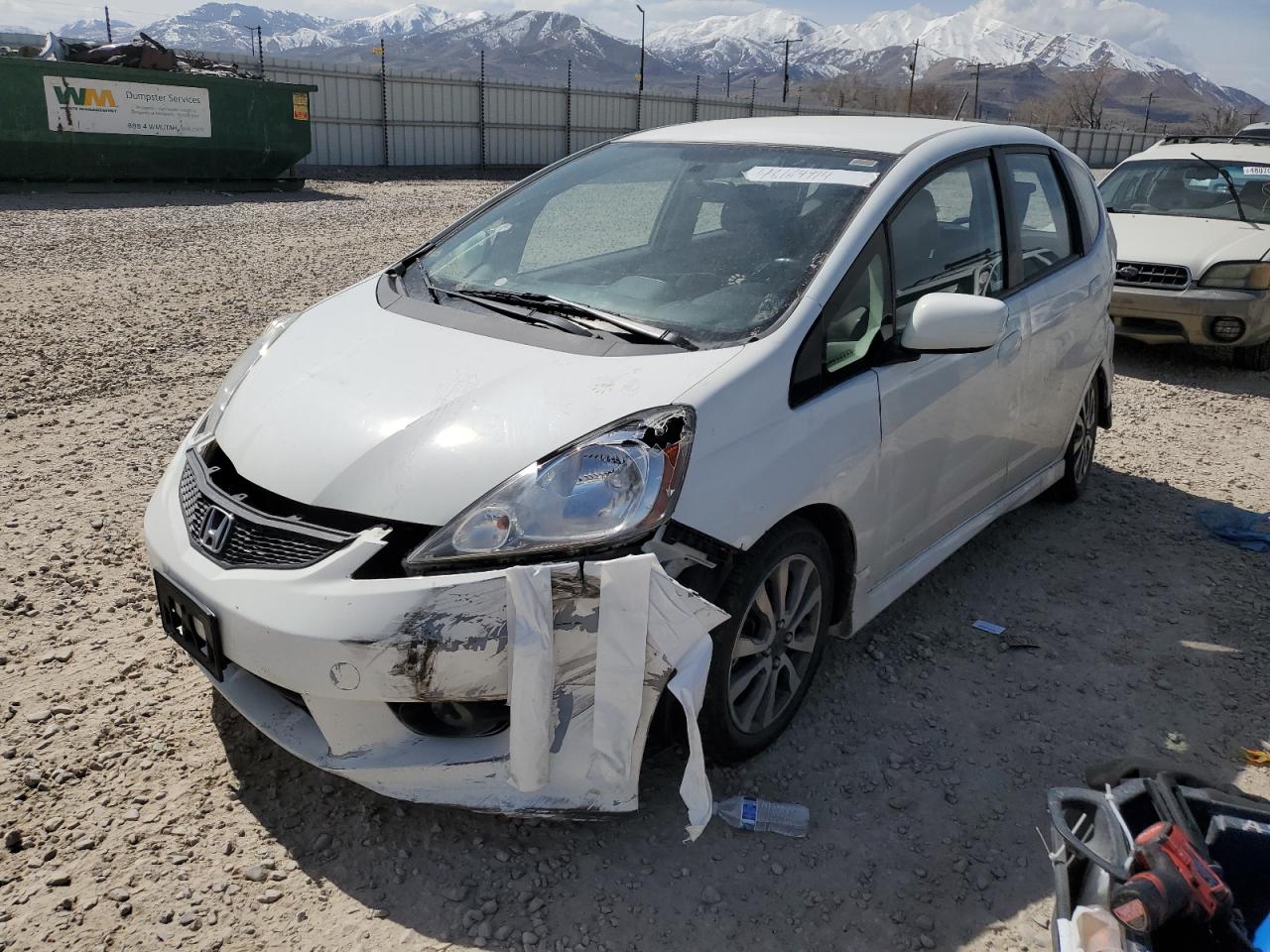 honda fit 2013 jhmge8h54dc057464