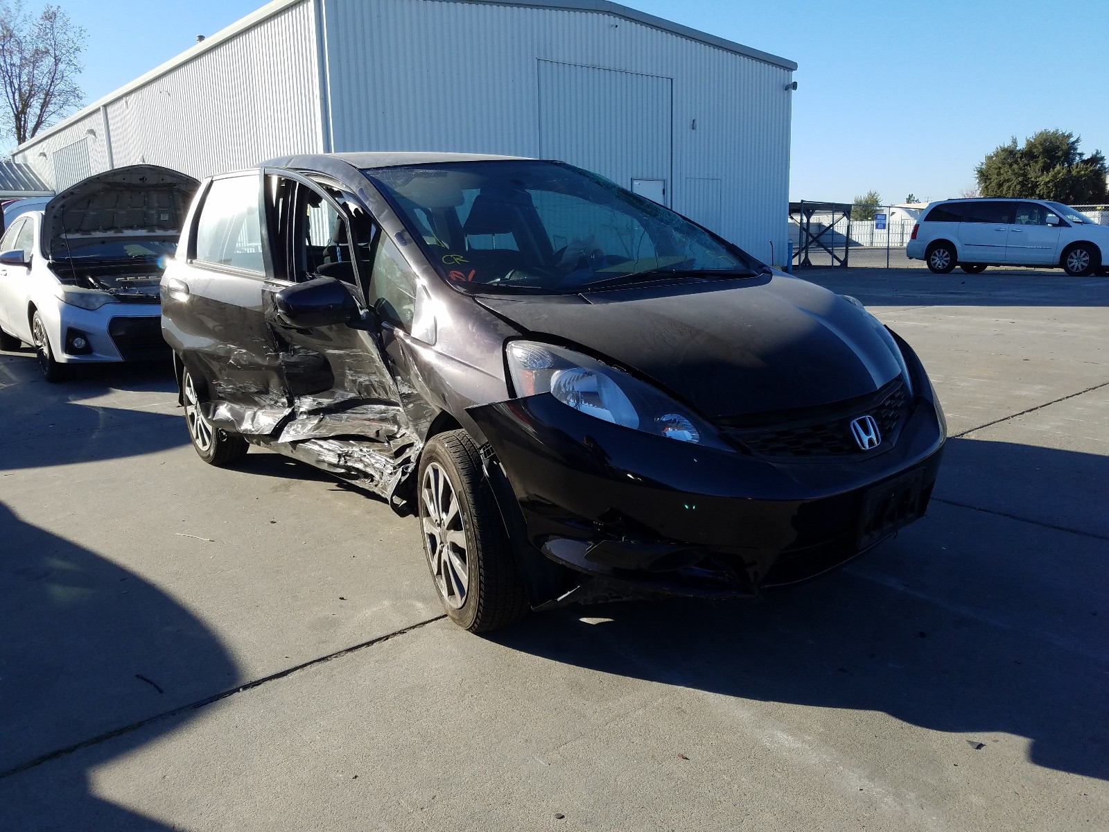 honda fit sport 2013 jhmge8h57dc059063