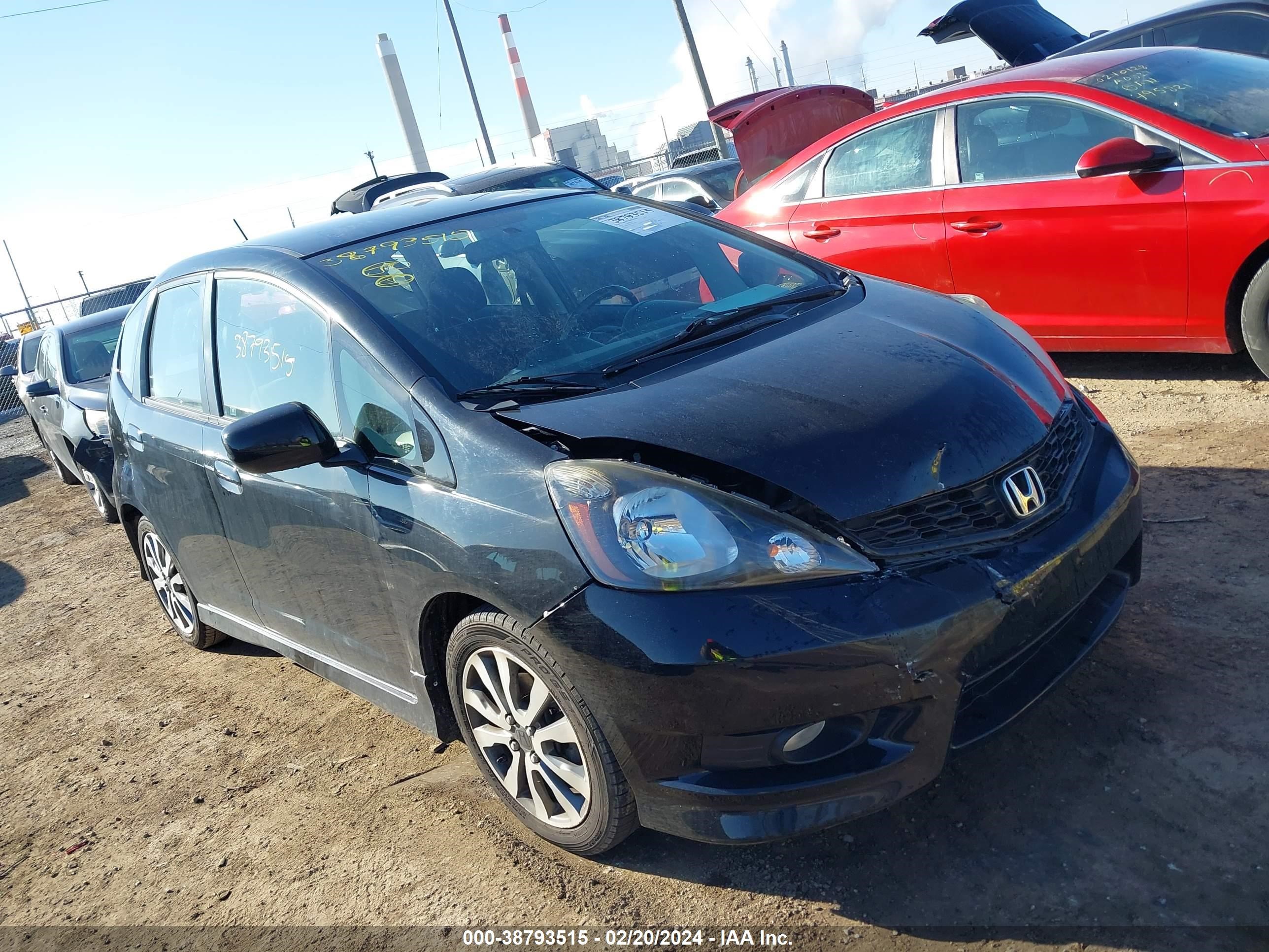 honda fit 2013 jhmge8h59dc013962