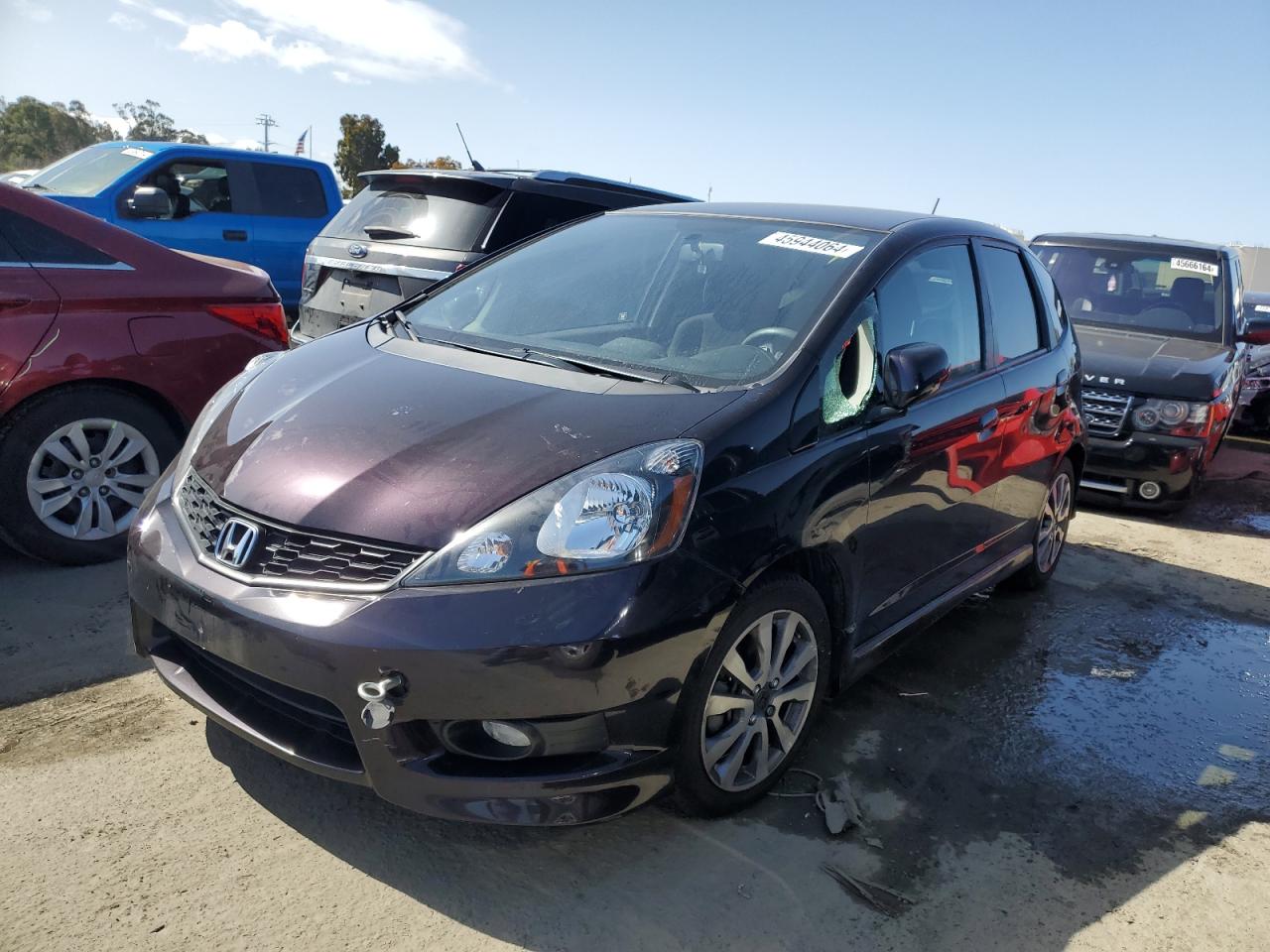 honda fit 2013 jhmge8h60dc039603