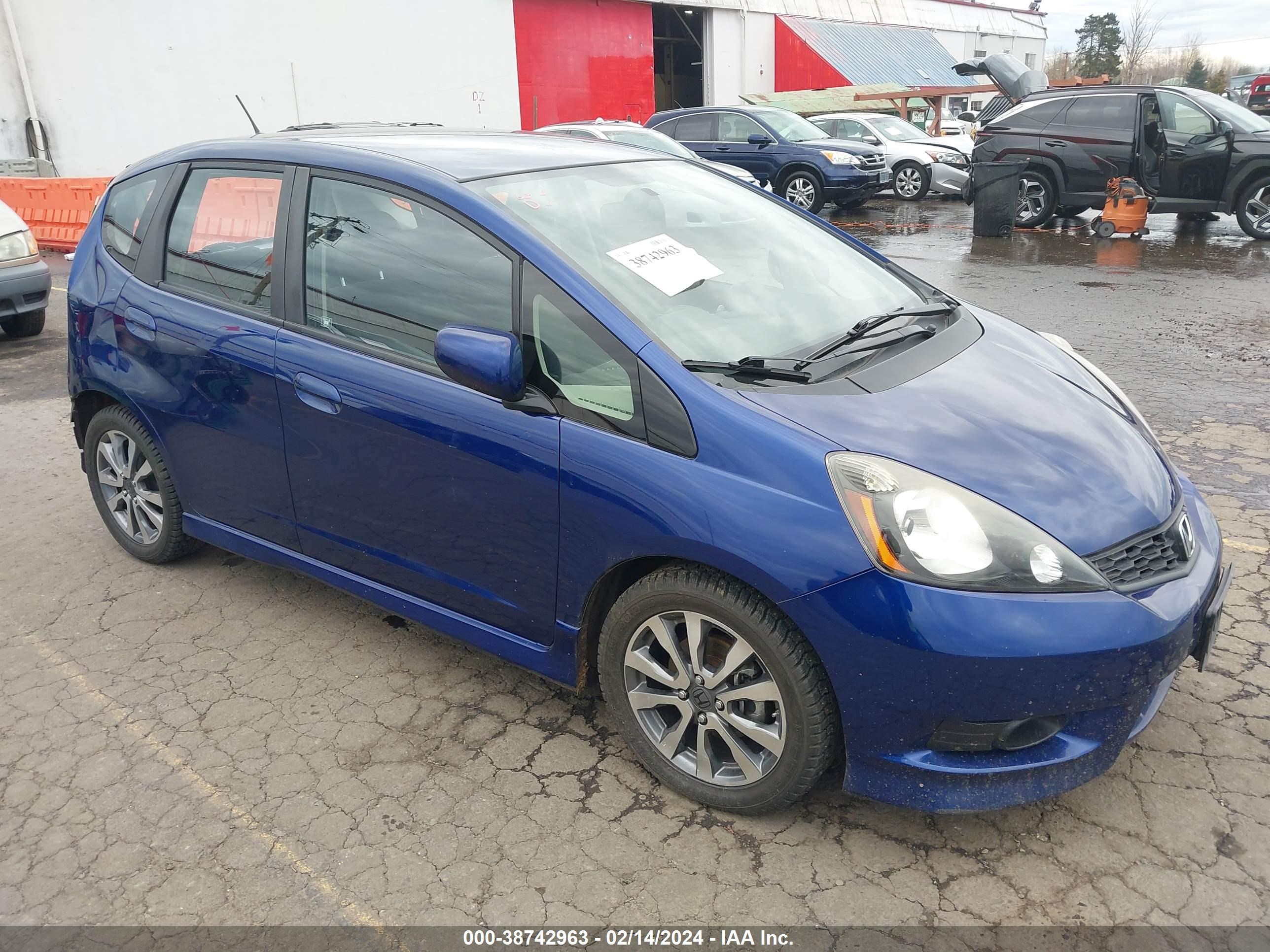 honda fit 2013 jhmge8h61dc077325