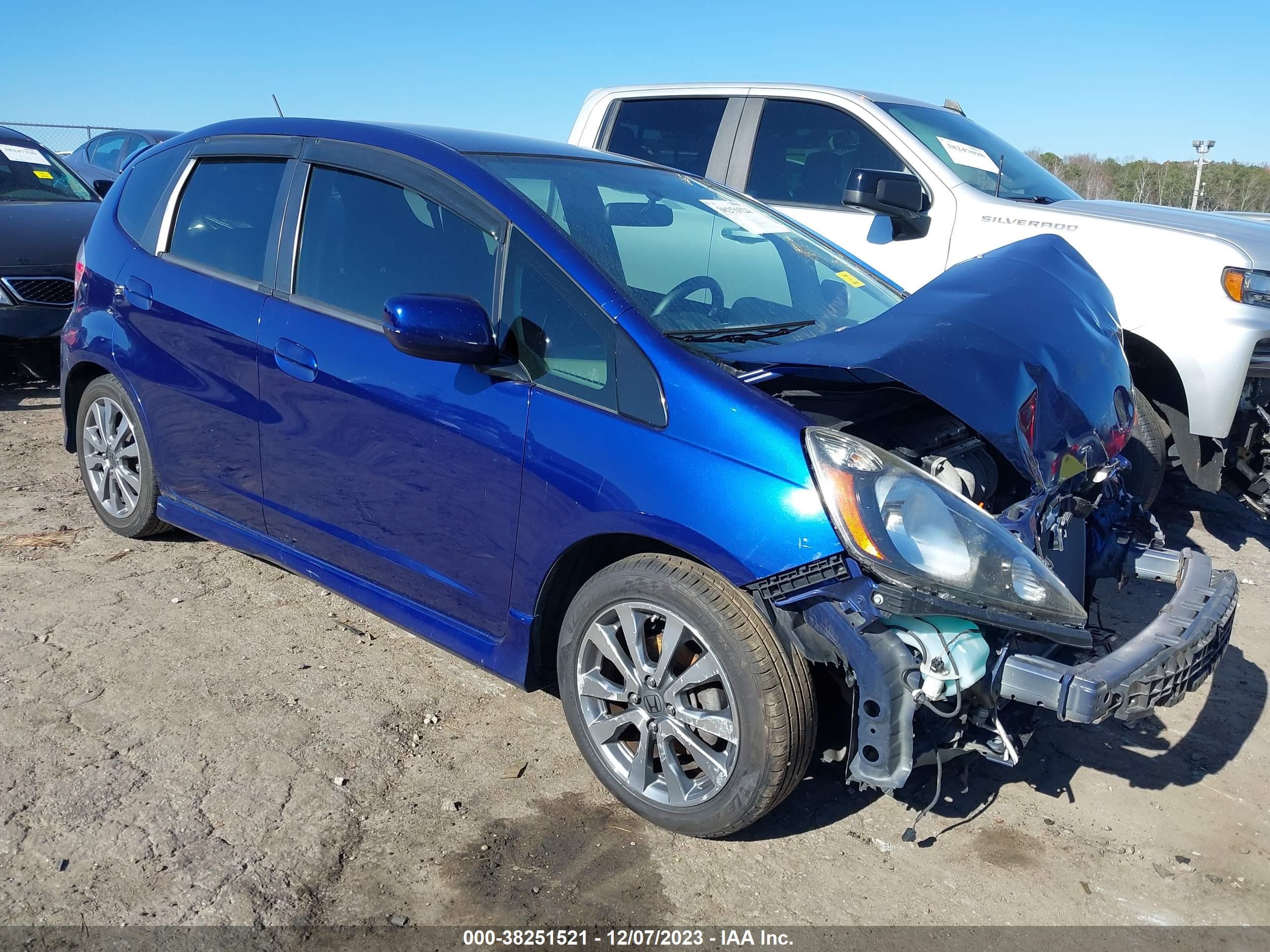 honda fit 2013 jhmge8h66dc064490