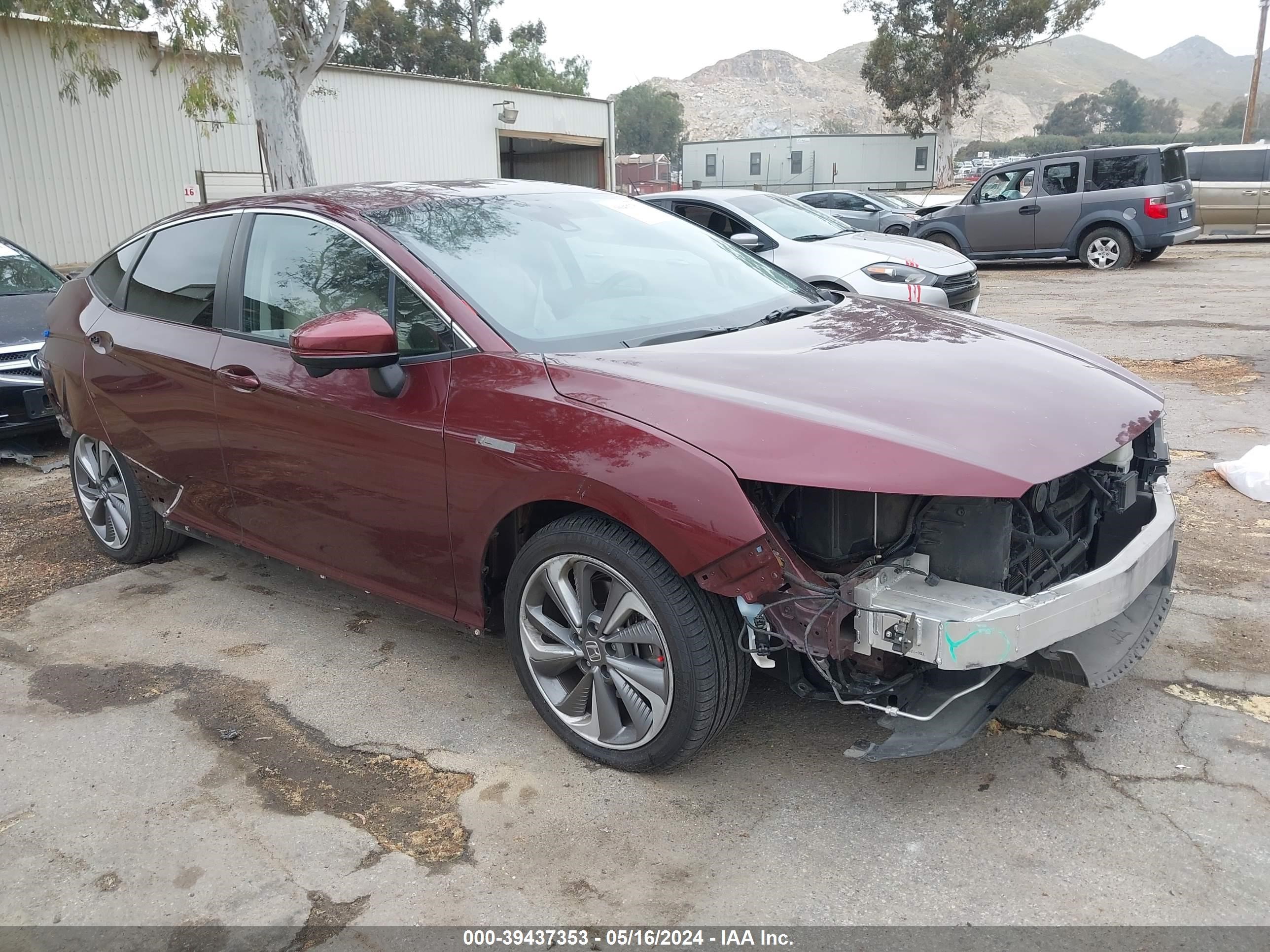 honda clarity 2019 jhmzc5f14kc004659