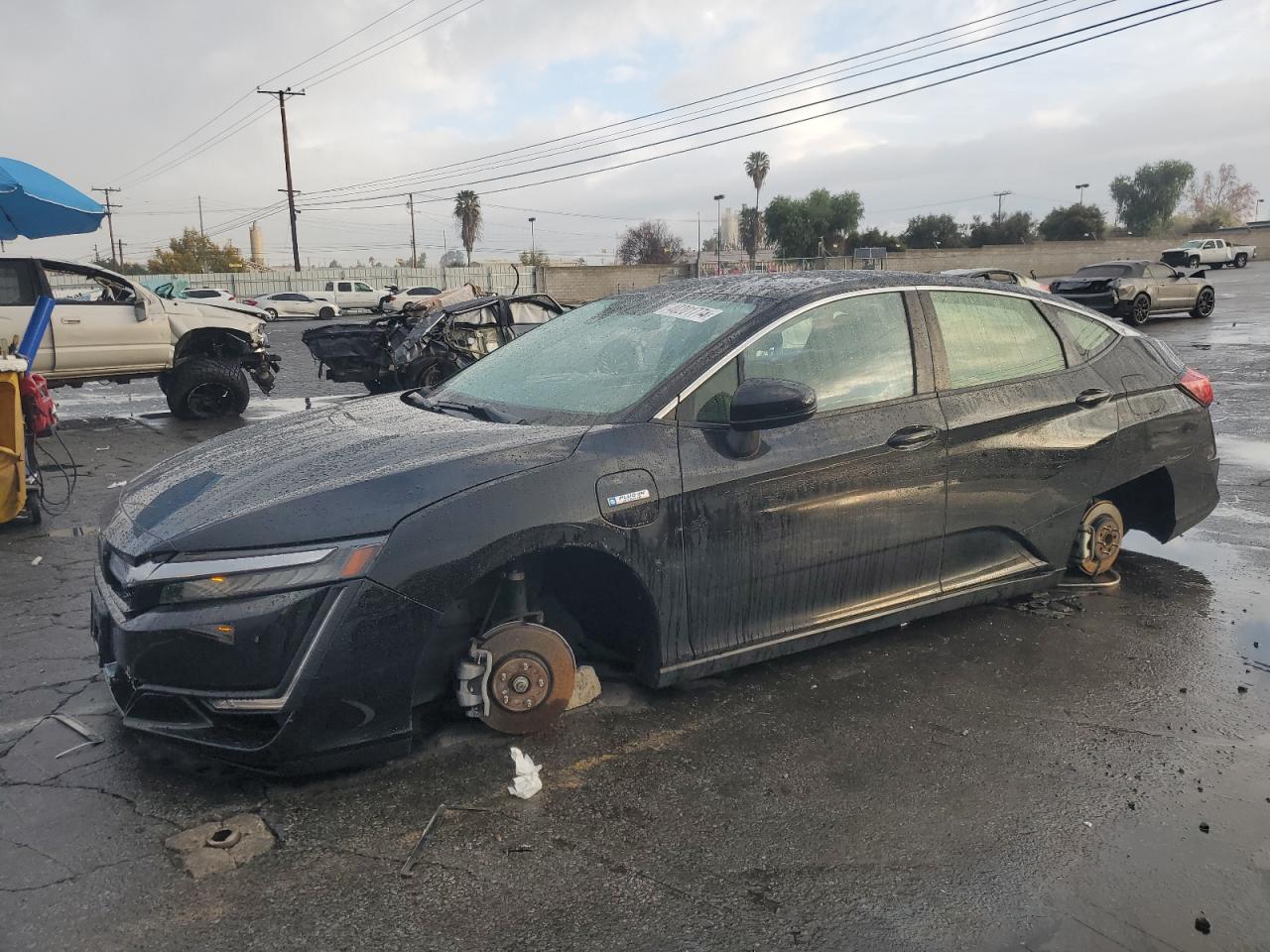 honda clarity 2018 jhmzc5f1xjc015602