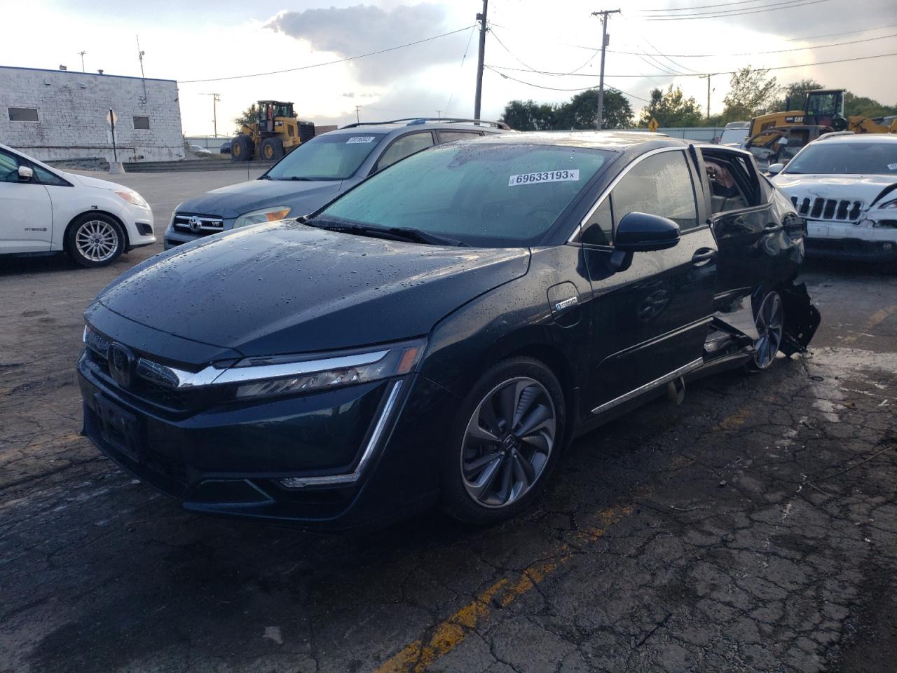 honda clarity 2018 jhmzc5f30jc001242