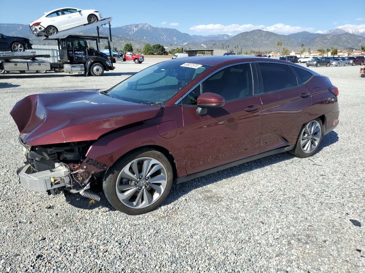 honda clarity 2018 jhmzc5f3xjc005136