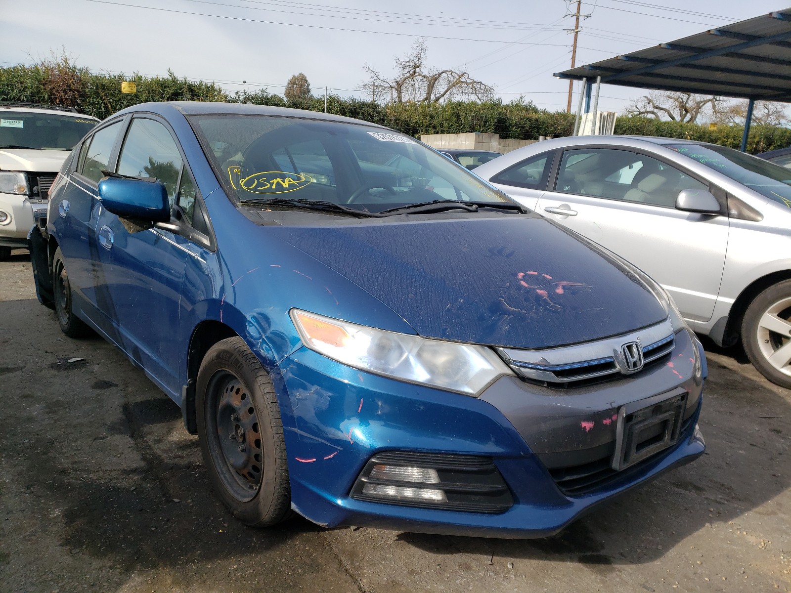 honda insight lx 2012 jhmze2h59cs001398