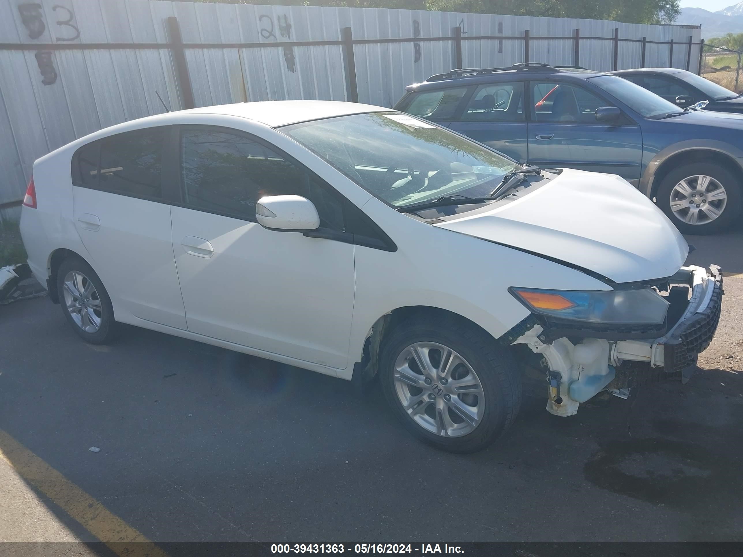 honda insight 2011 jhmze2h75bs009224