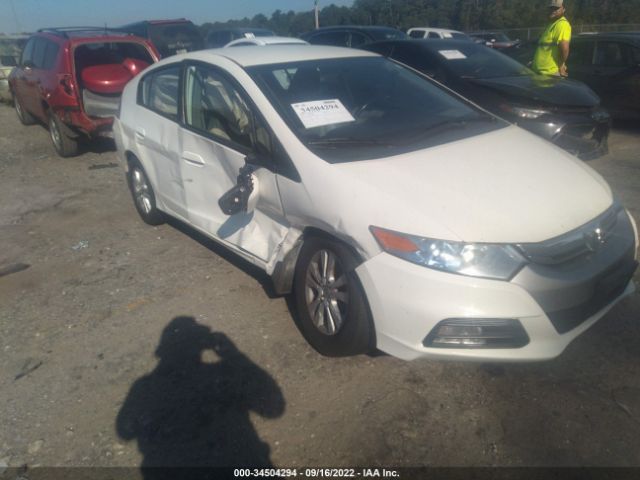 honda insight 2012 jhmze2h75cs001061