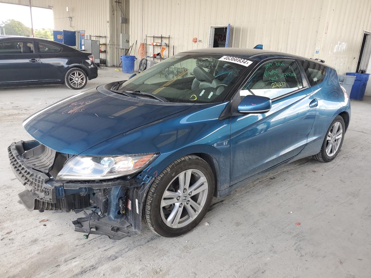 honda cr-z 2011 jhmzf1d64bs002432