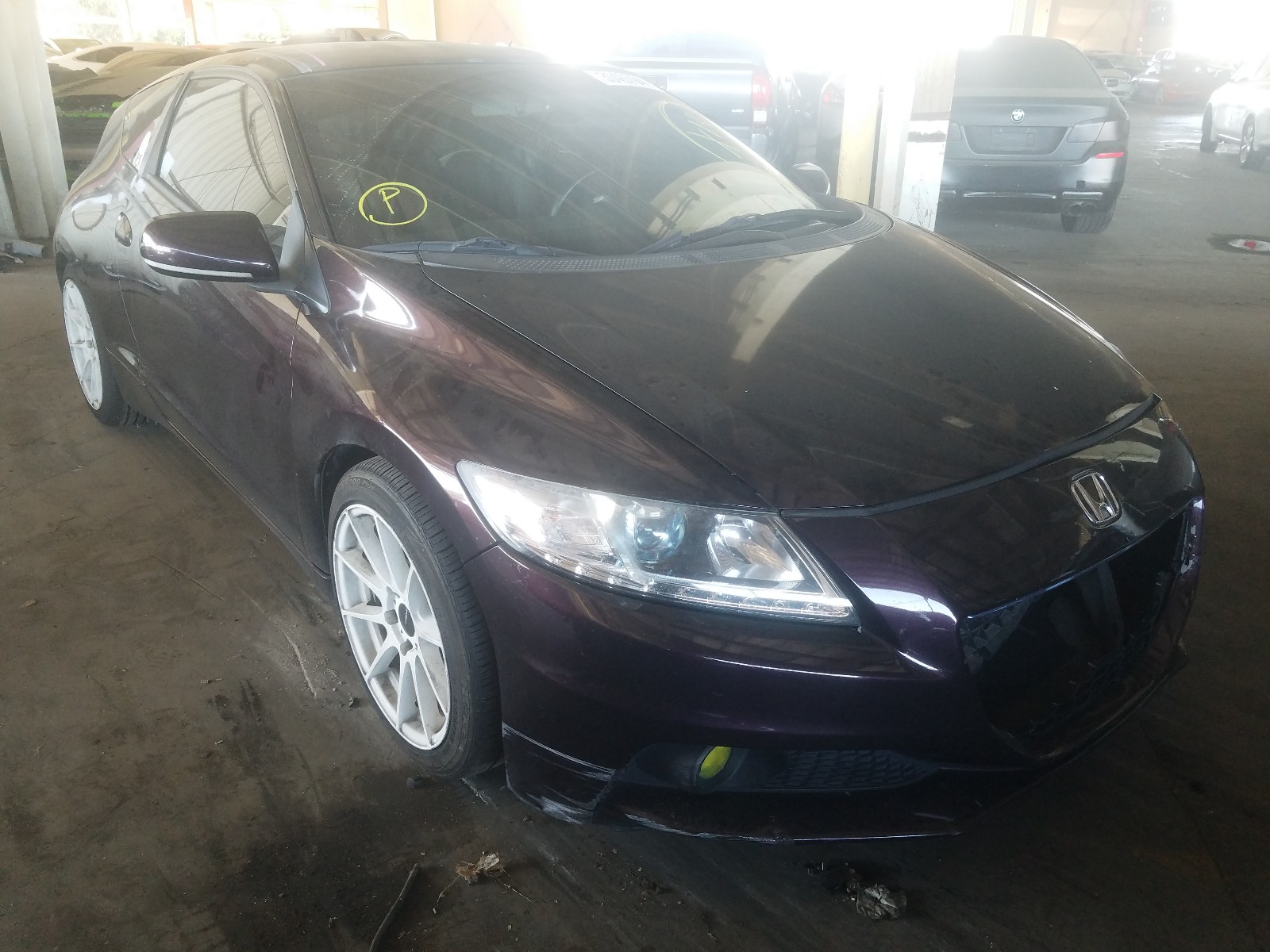 honda cr-z ex 2013 jhmzf1d67ds001357