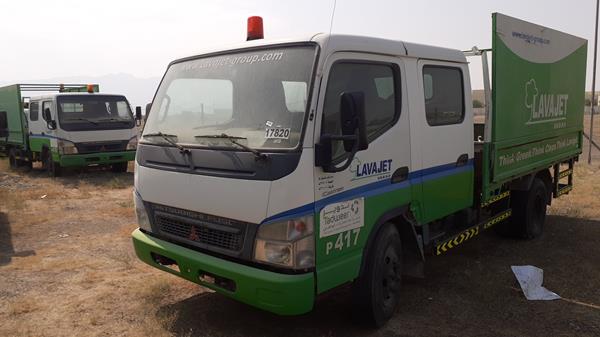 mitsubishi canter 2008 jl7bce1j68k022429