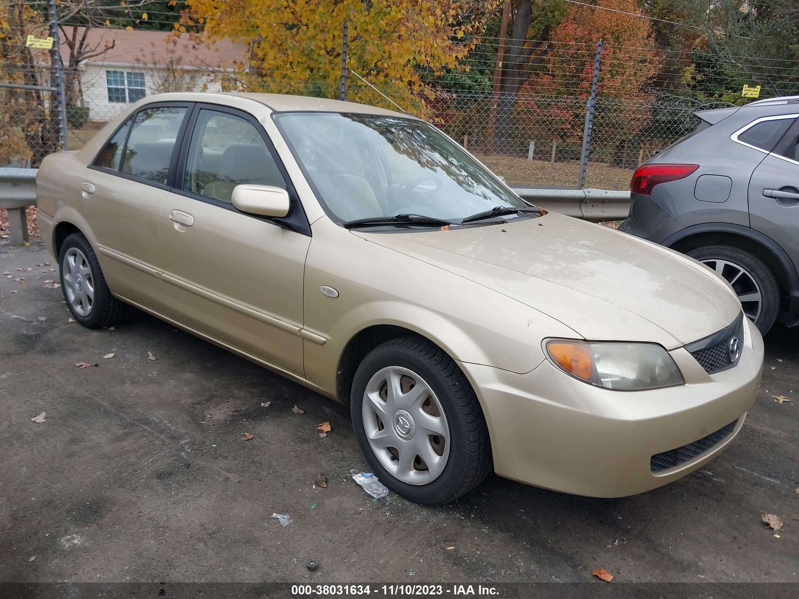 mazda protege 2002 jm1bj225021617390