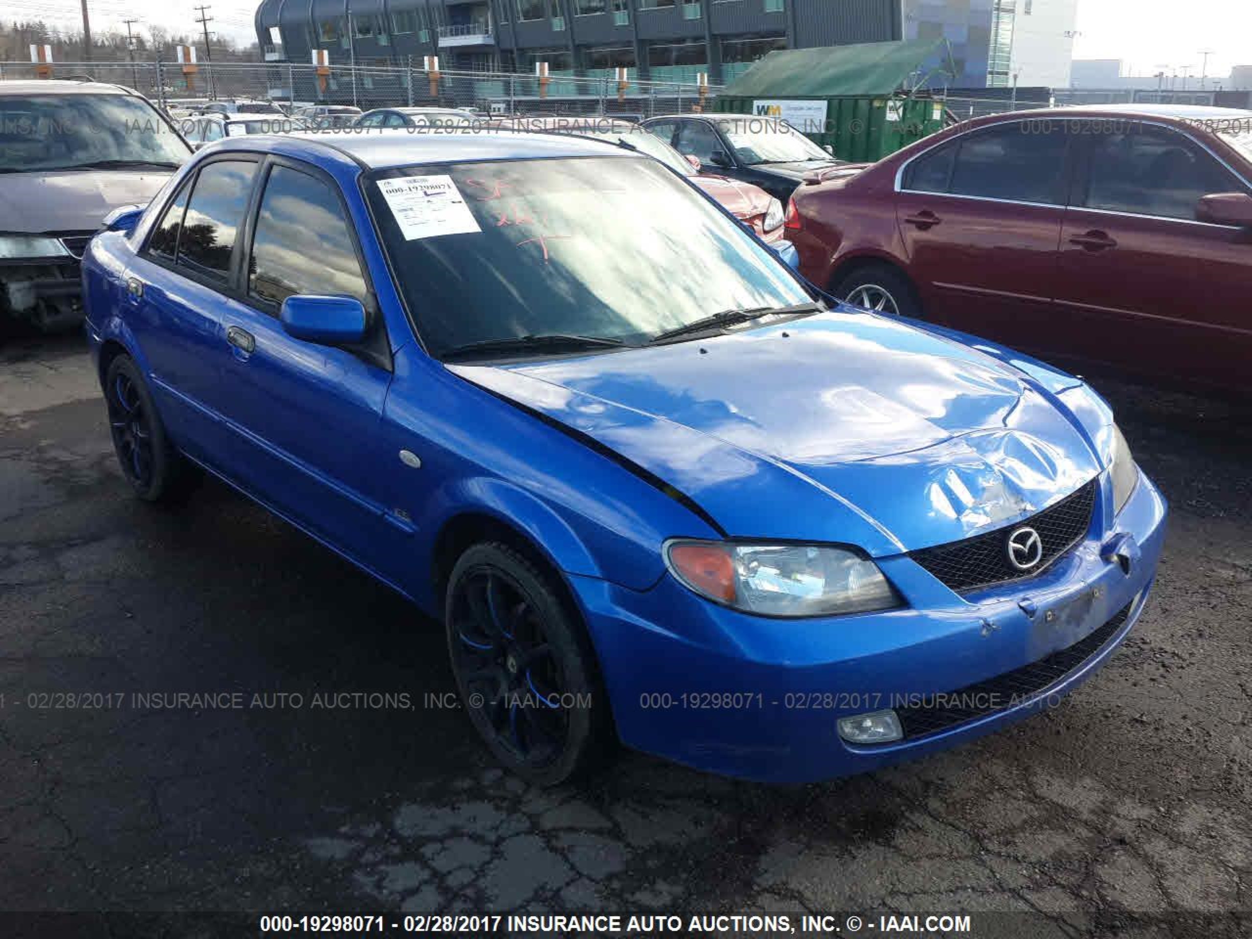 mazda protege 2003 jm1bj225131139076