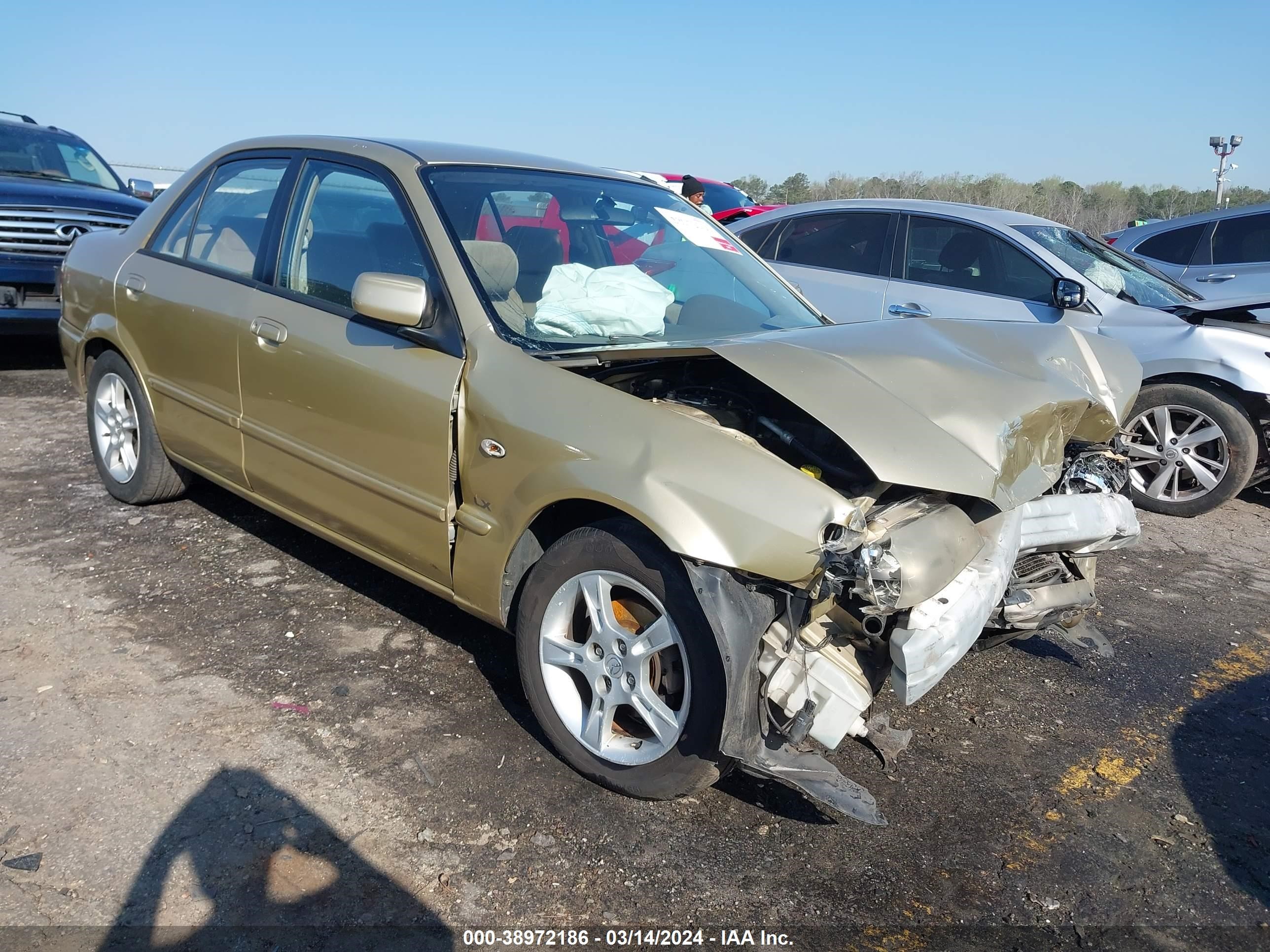 mazda protege 2003 jm1bj225131166259