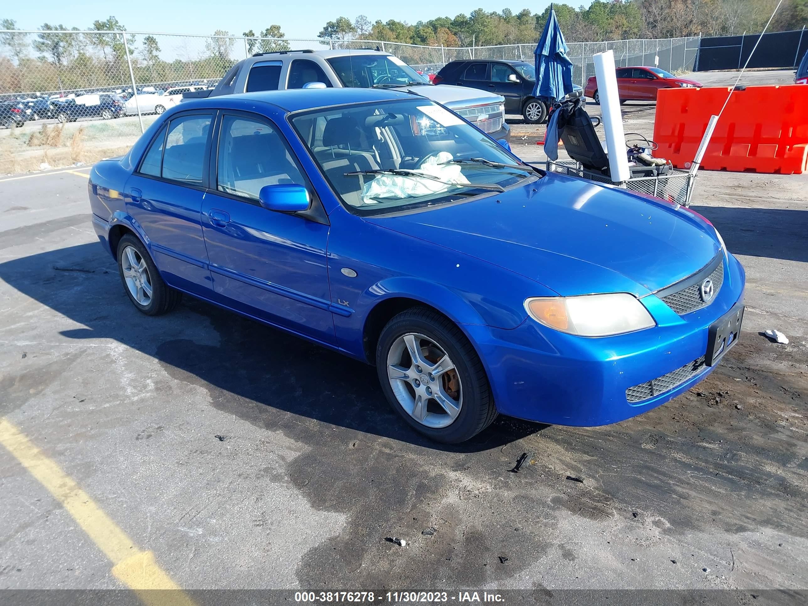 mazda protege 2003 jm1bj225230201980