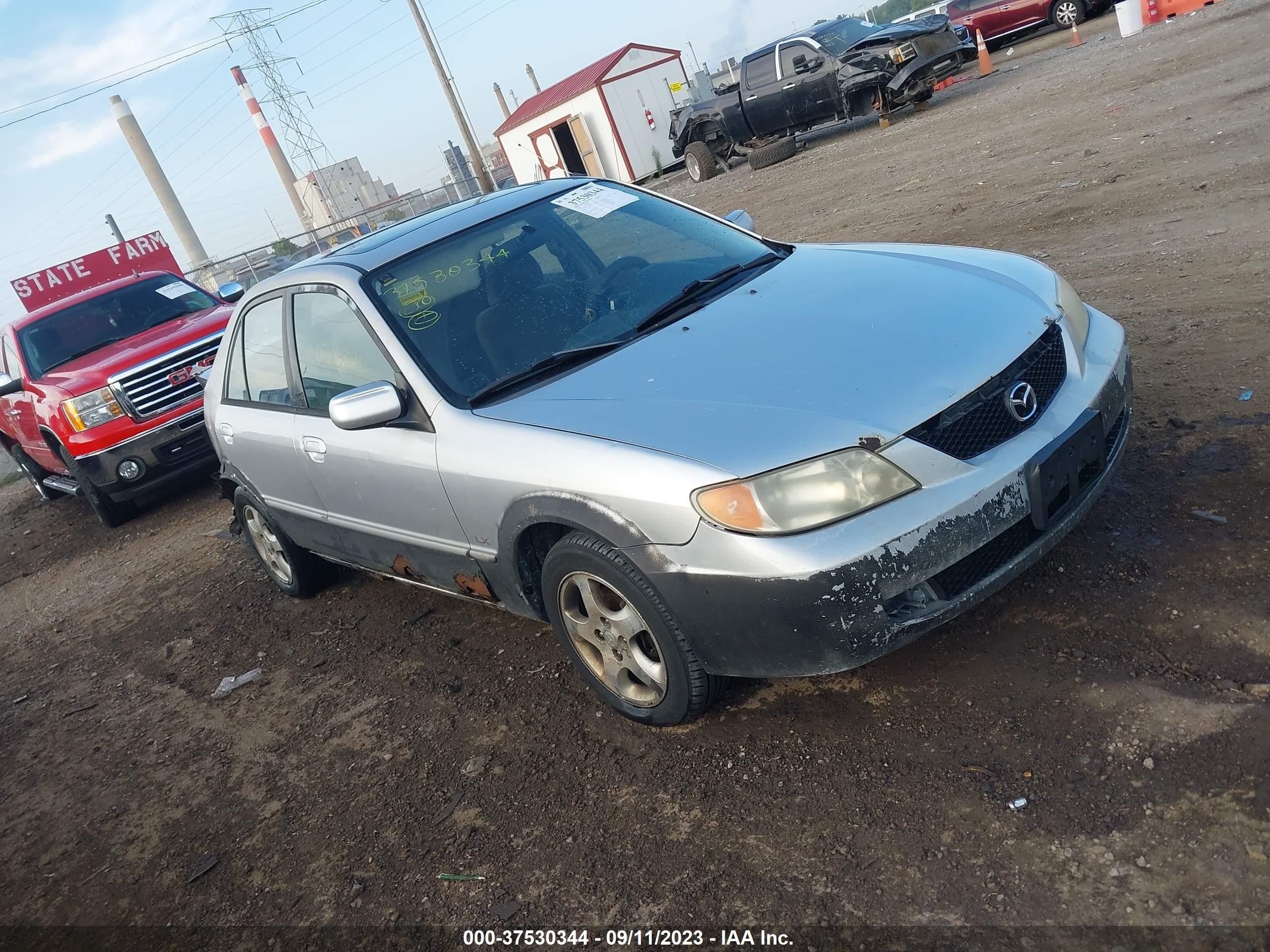 mazda protege 2002 jm1bj226220544649