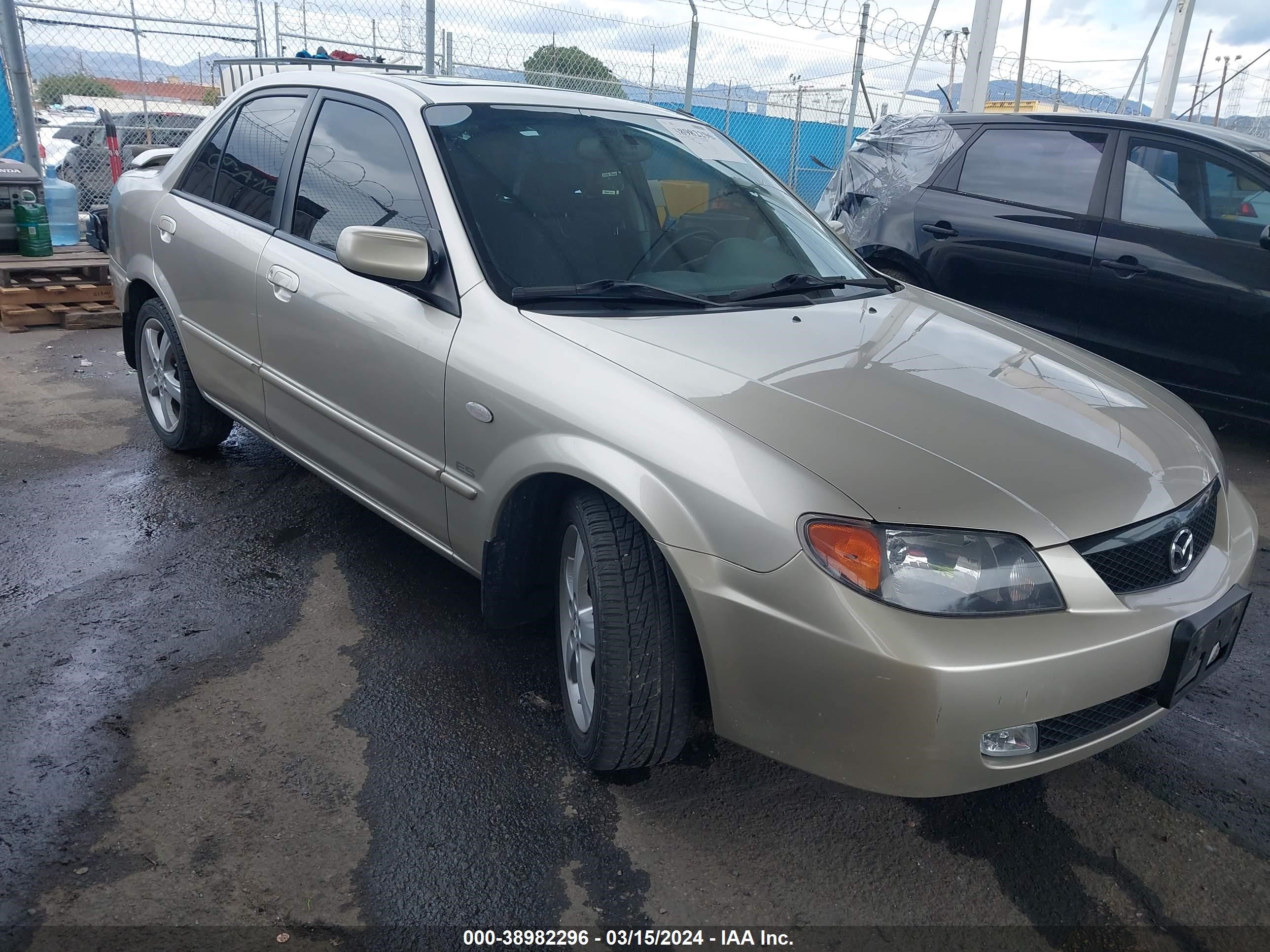 mazda protege 2003 jm1bj226931215572