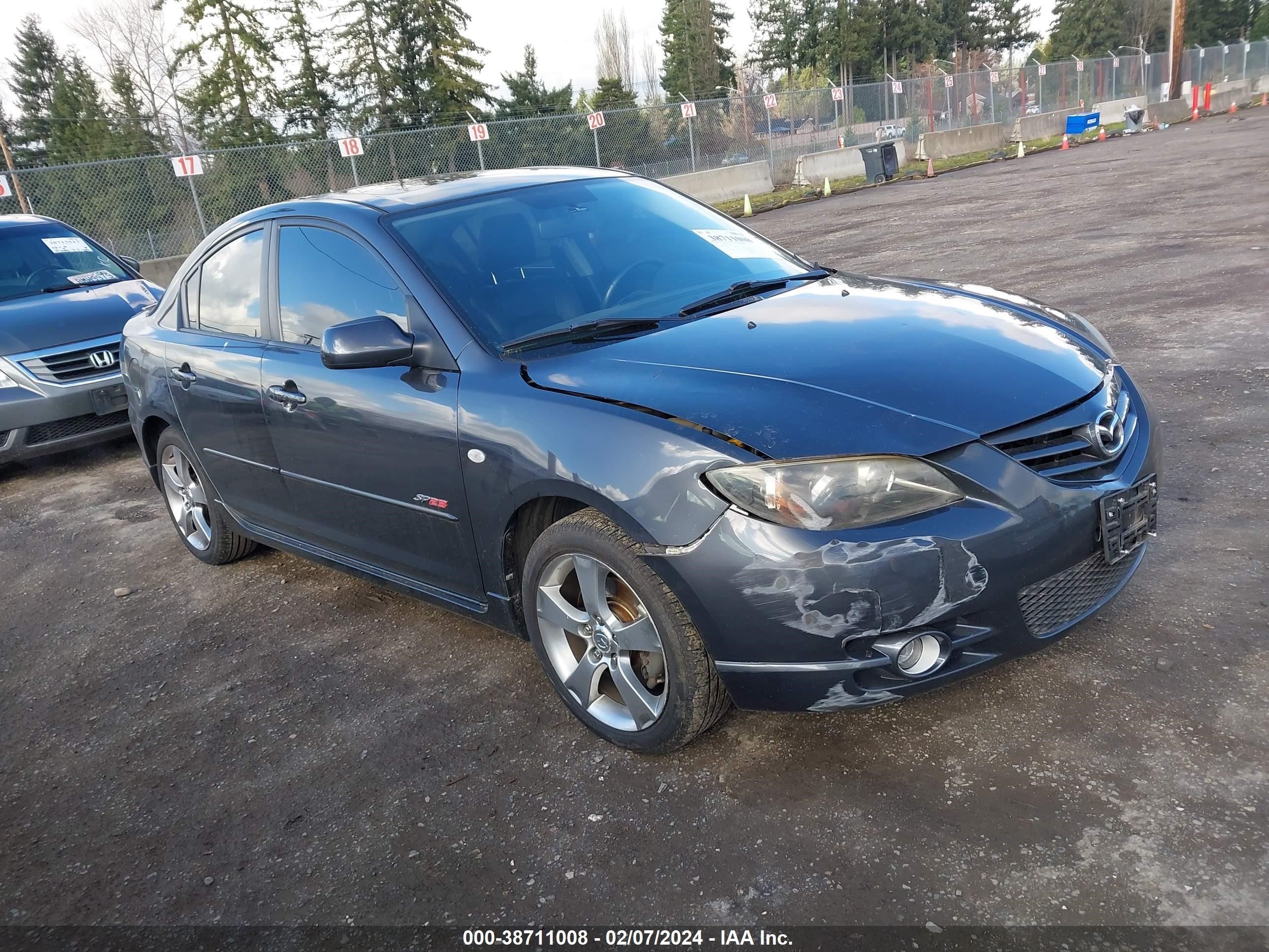 mazda 3 2005 jm1bk123951320788