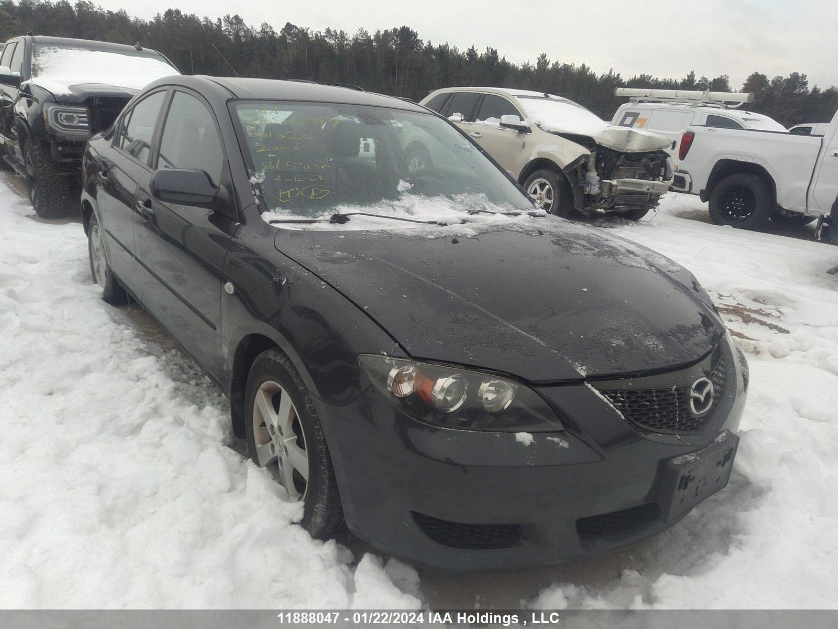 mazda 3 2006 jm1bk12f161461320