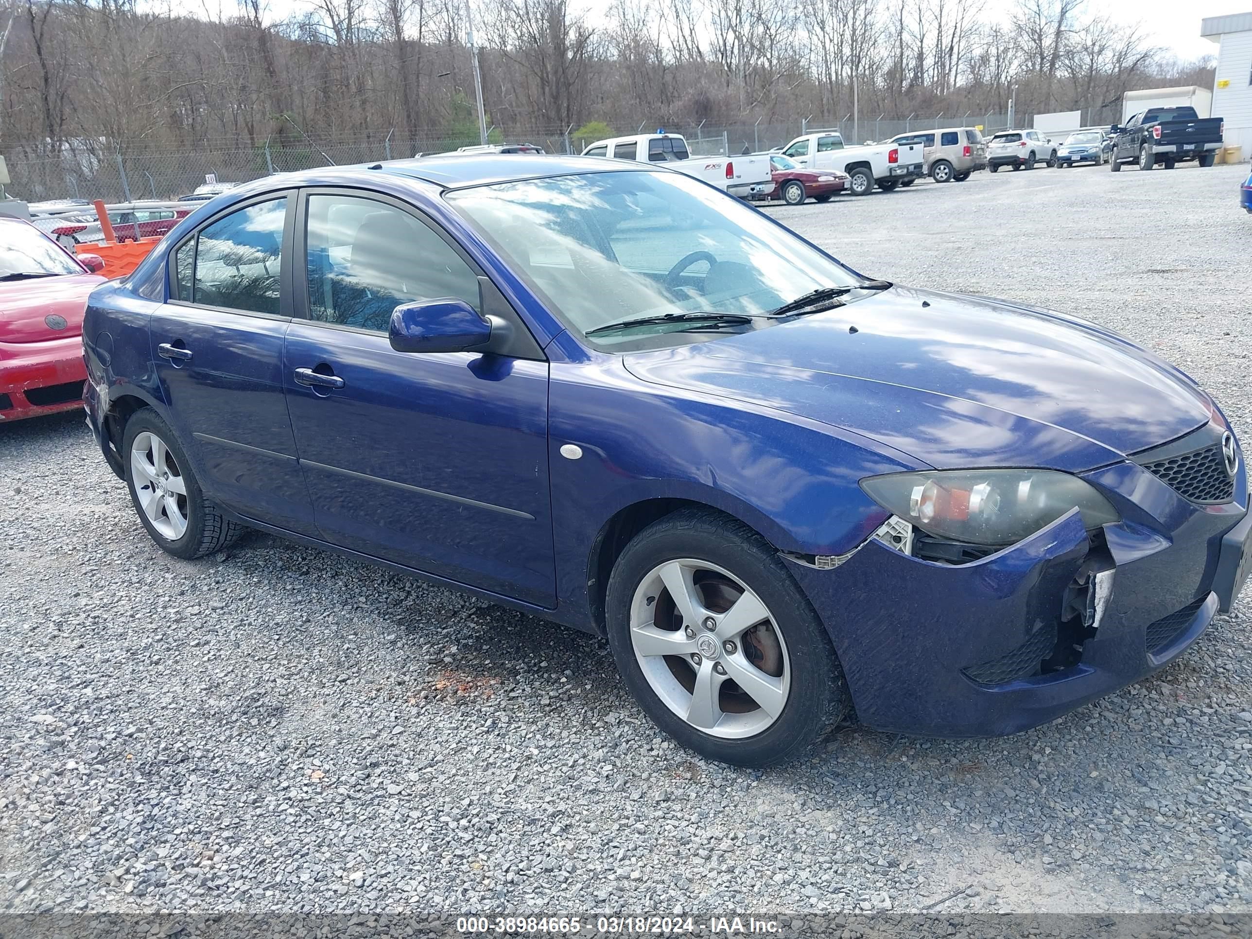 mazda 3 2006 jm1bk12g161458443