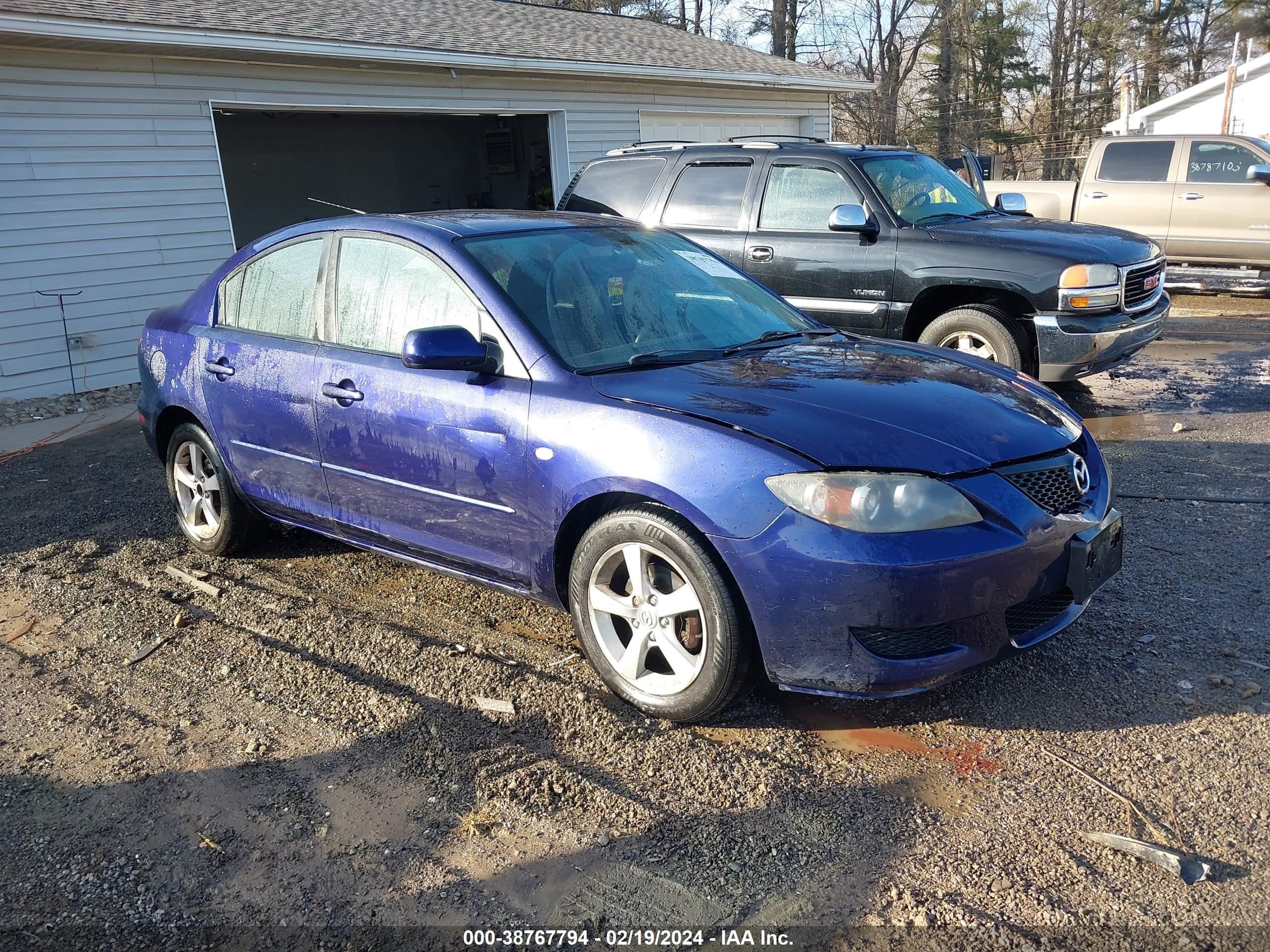 mazda 3 2006 jm1bk12g361490004