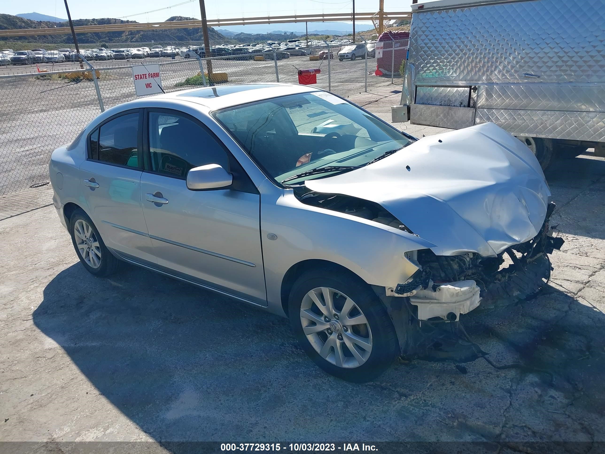 mazda 3 2008 jm1bk12g381874352