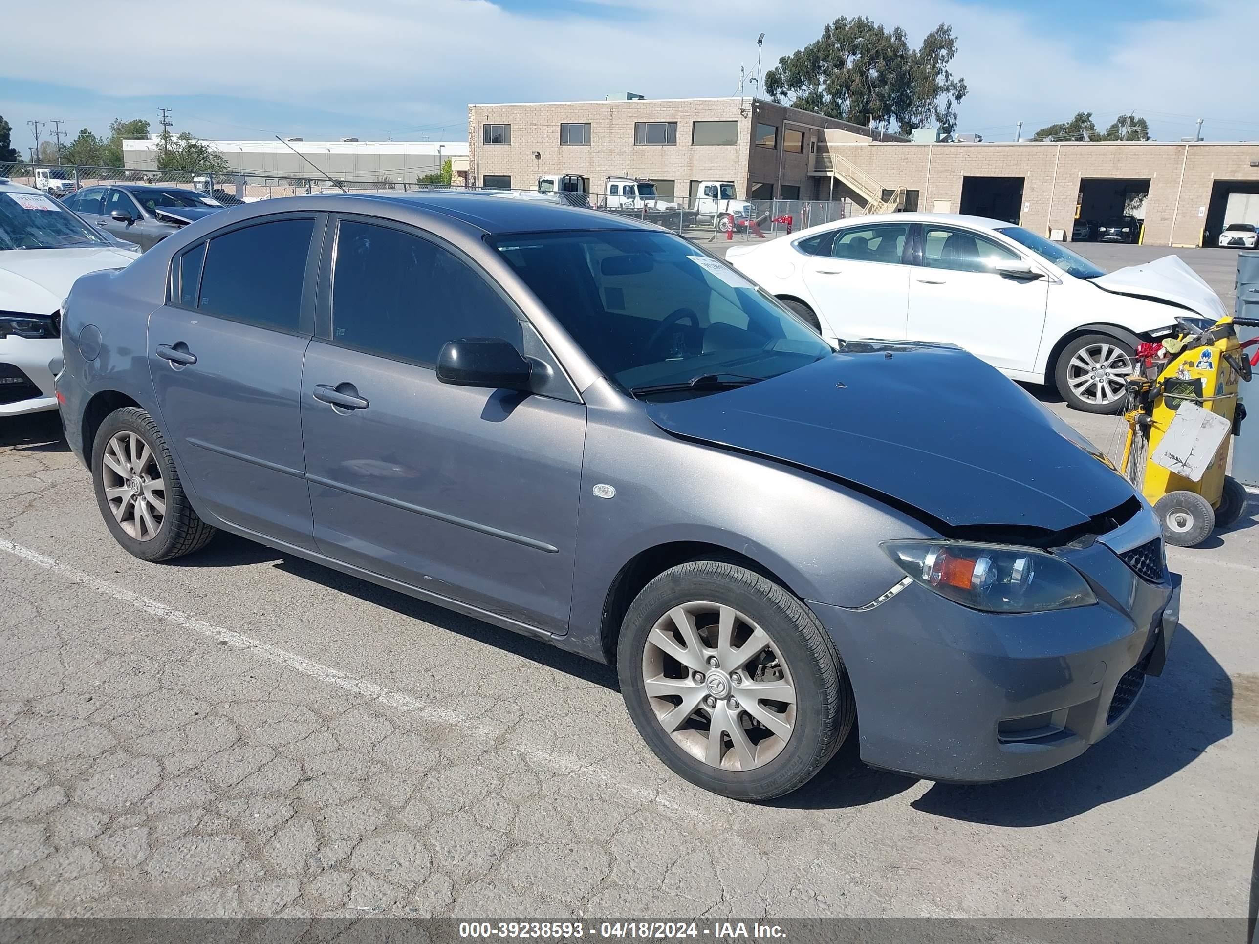 mazda 3 2007 jm1bk12g471744711