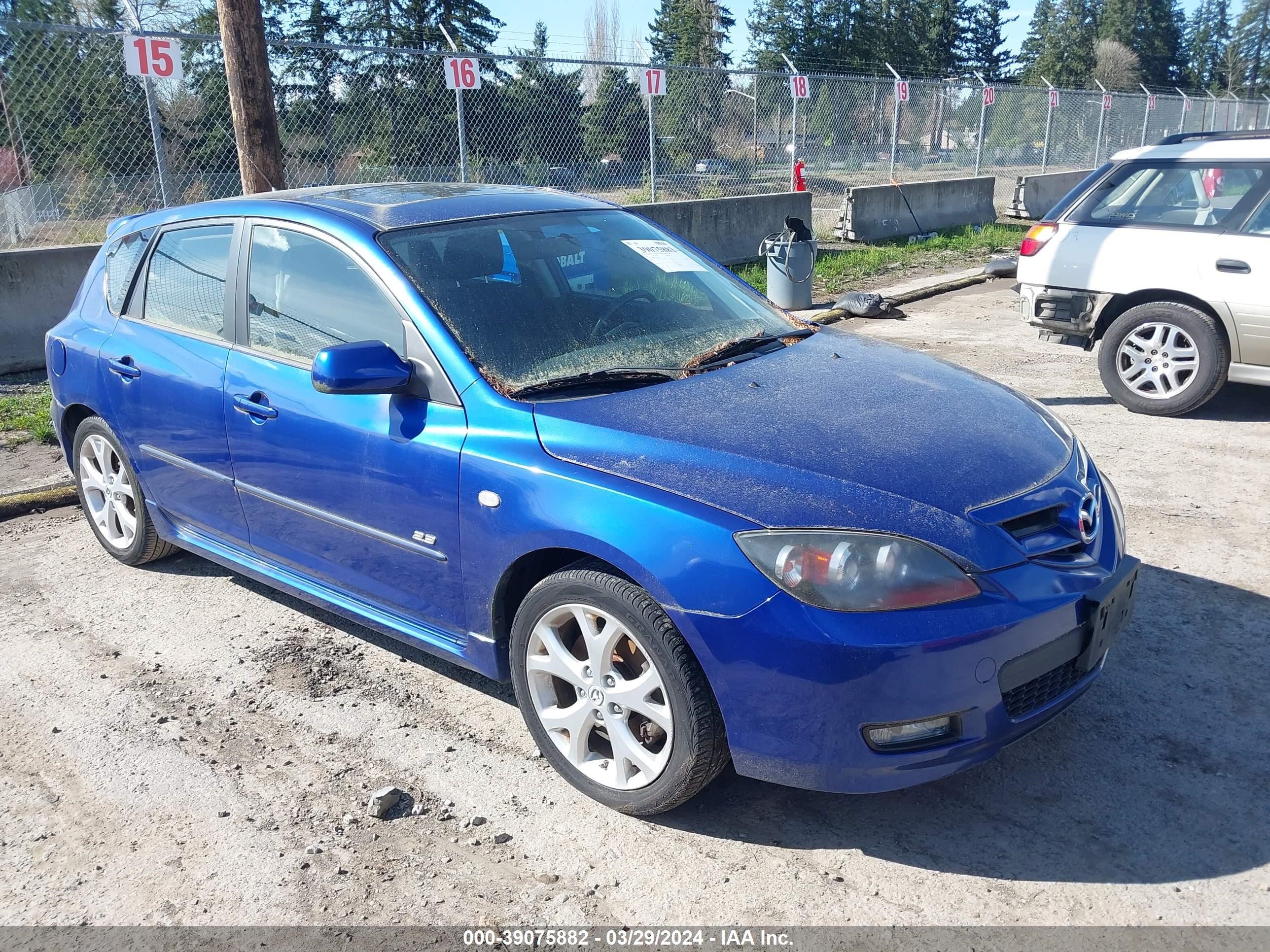 mazda 3 2007 jm1bk143571601177