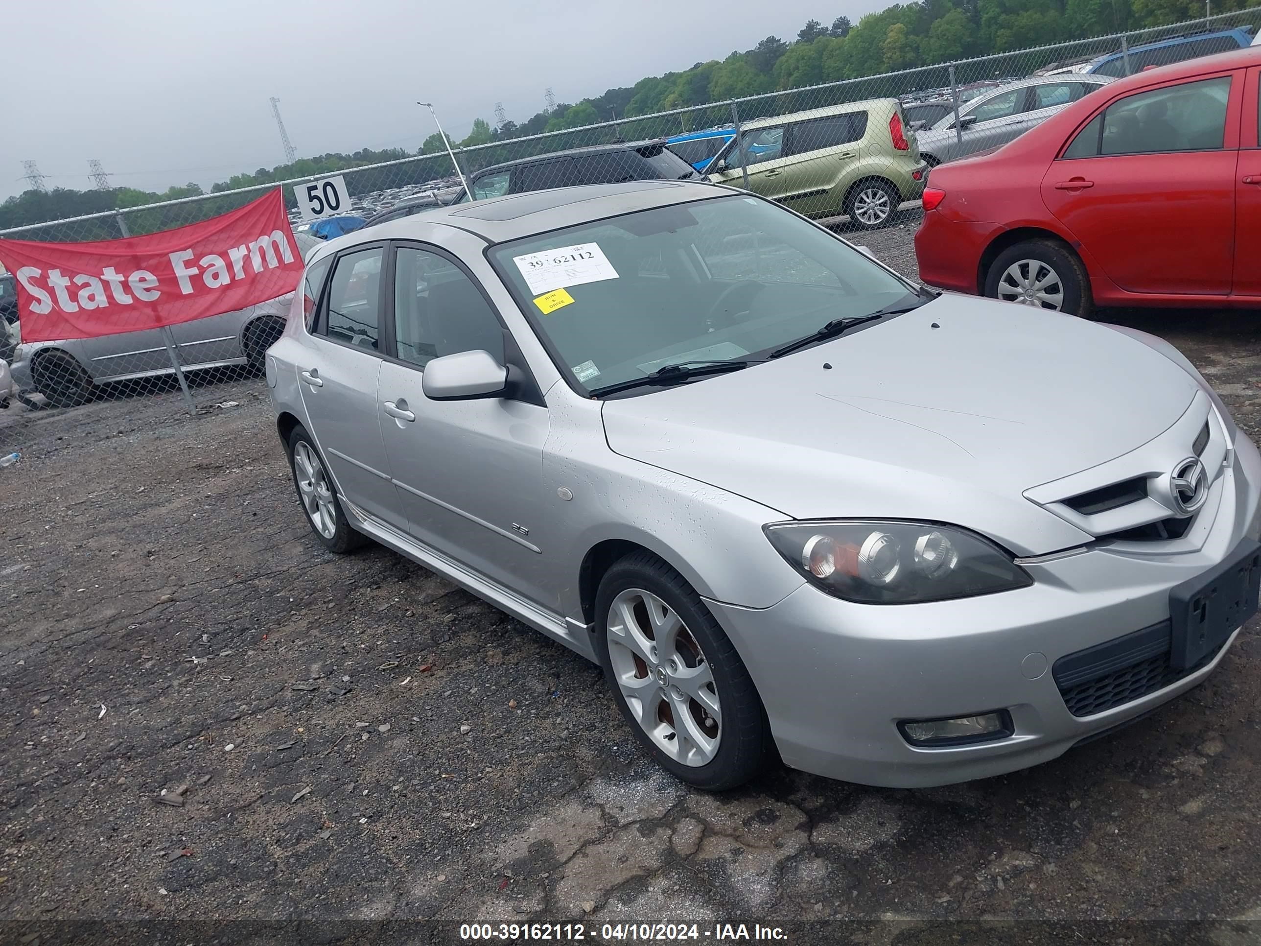 mazda 3 2007 jm1bk143x71742861