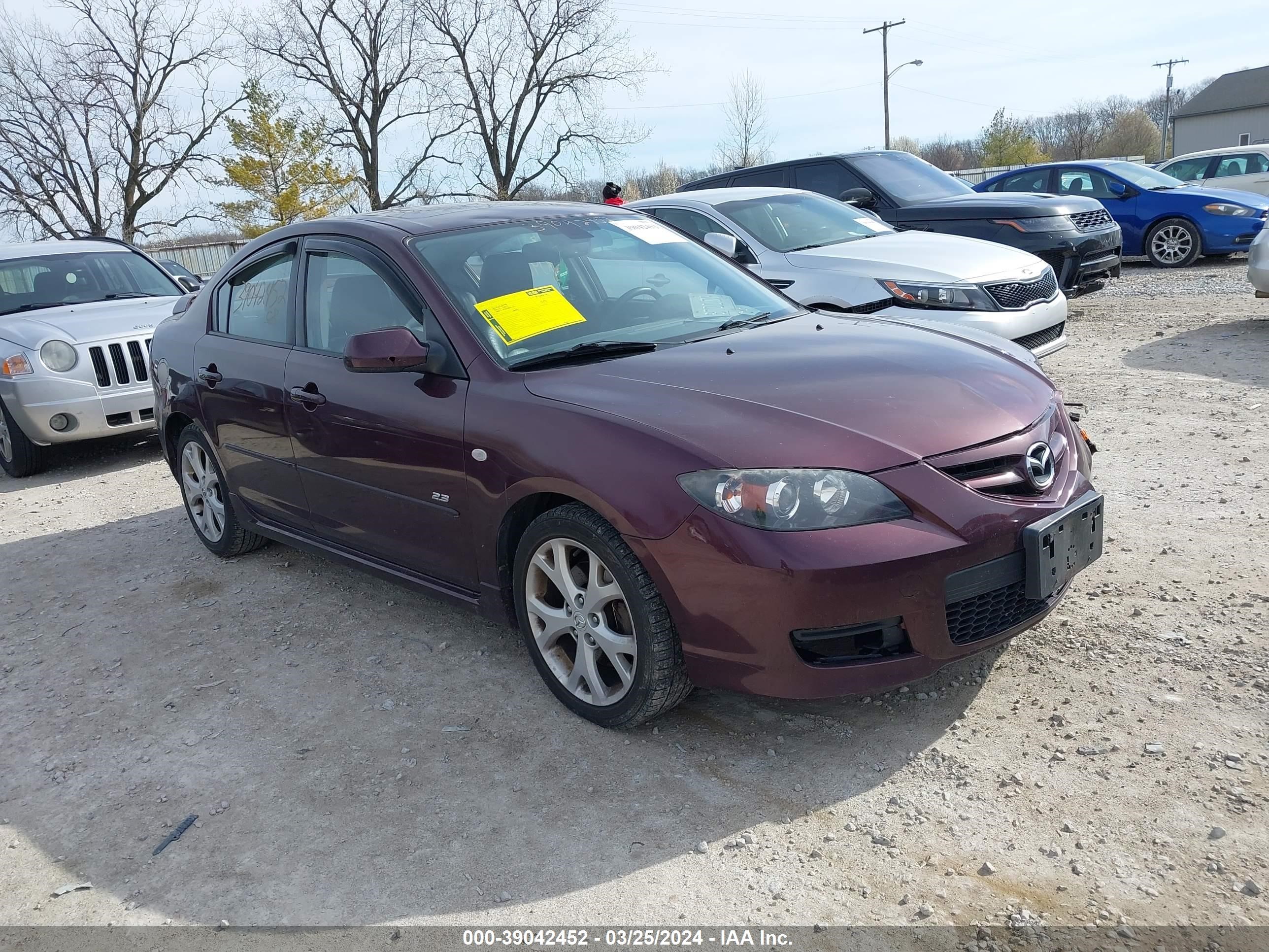 mazda 3 2007 jm1bk323071688677