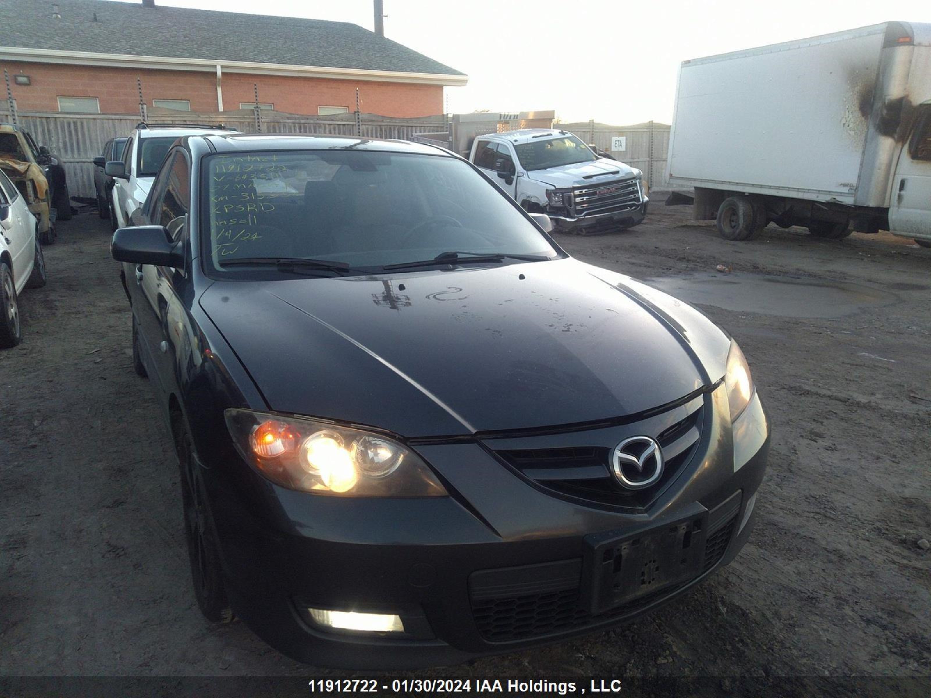 mazda 3 2007 jm1bk323571643511