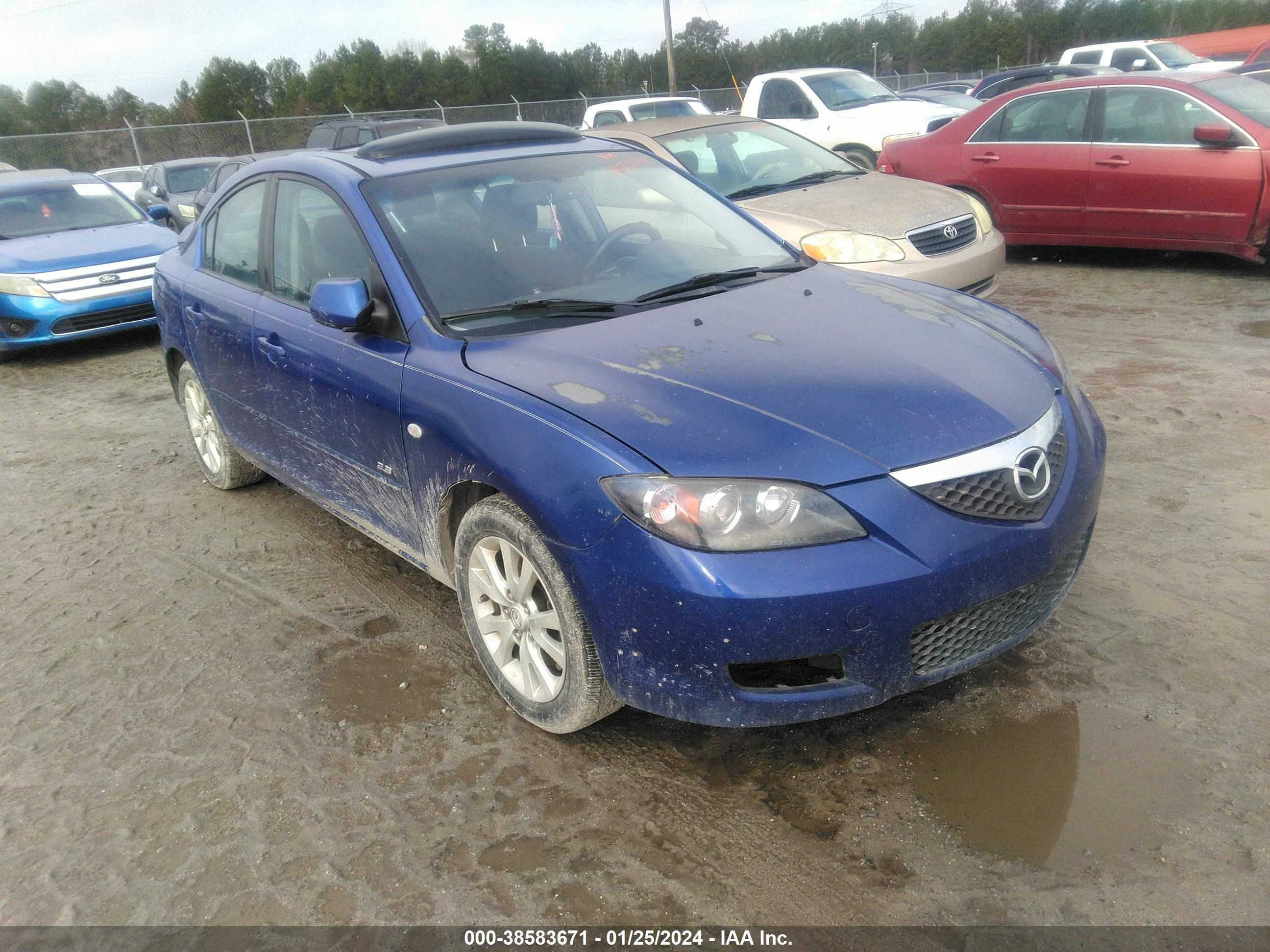 mazda 3 2007 jm1bk323571721625