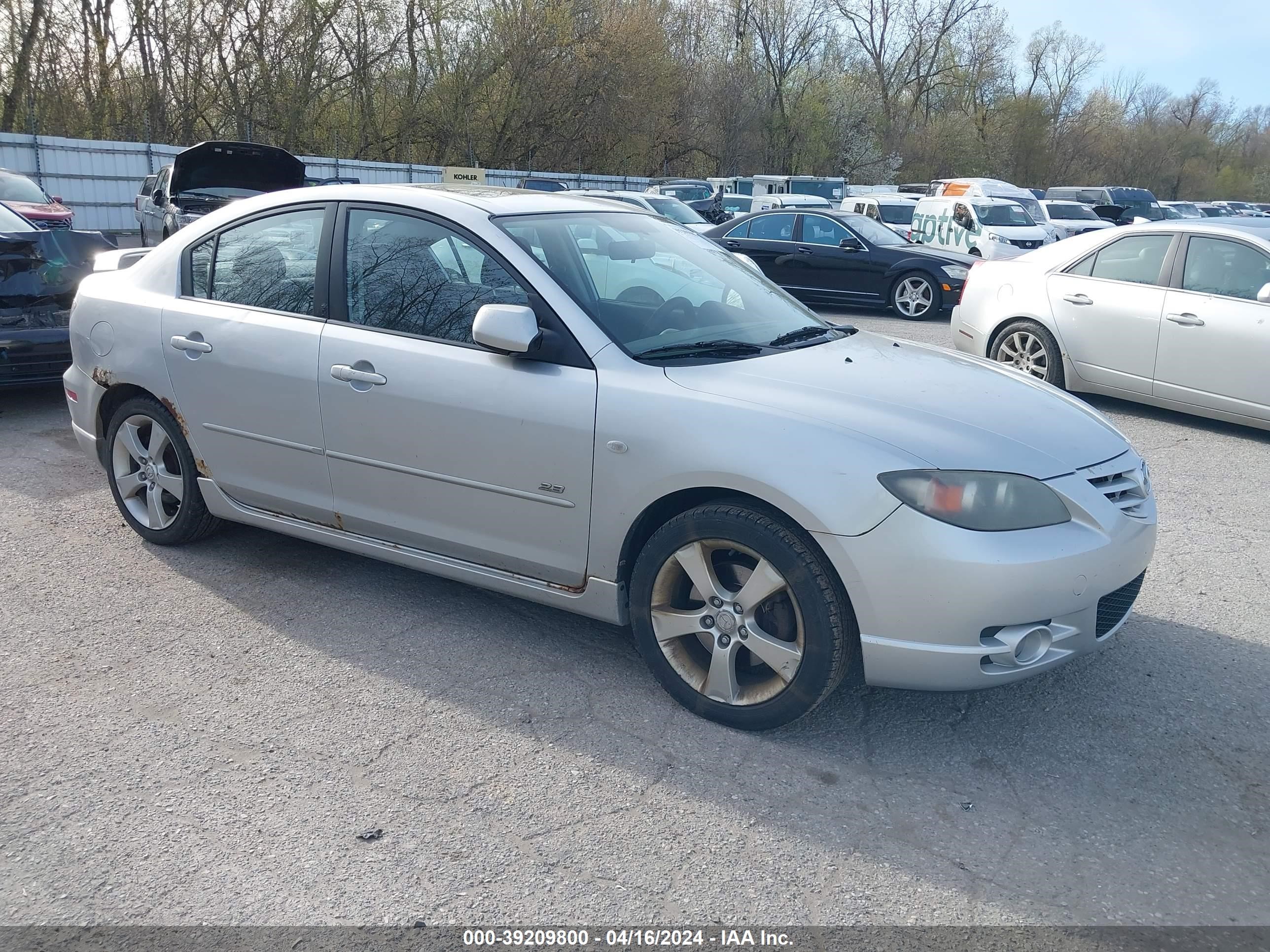 mazda 3 2004 jm1bk323841198354