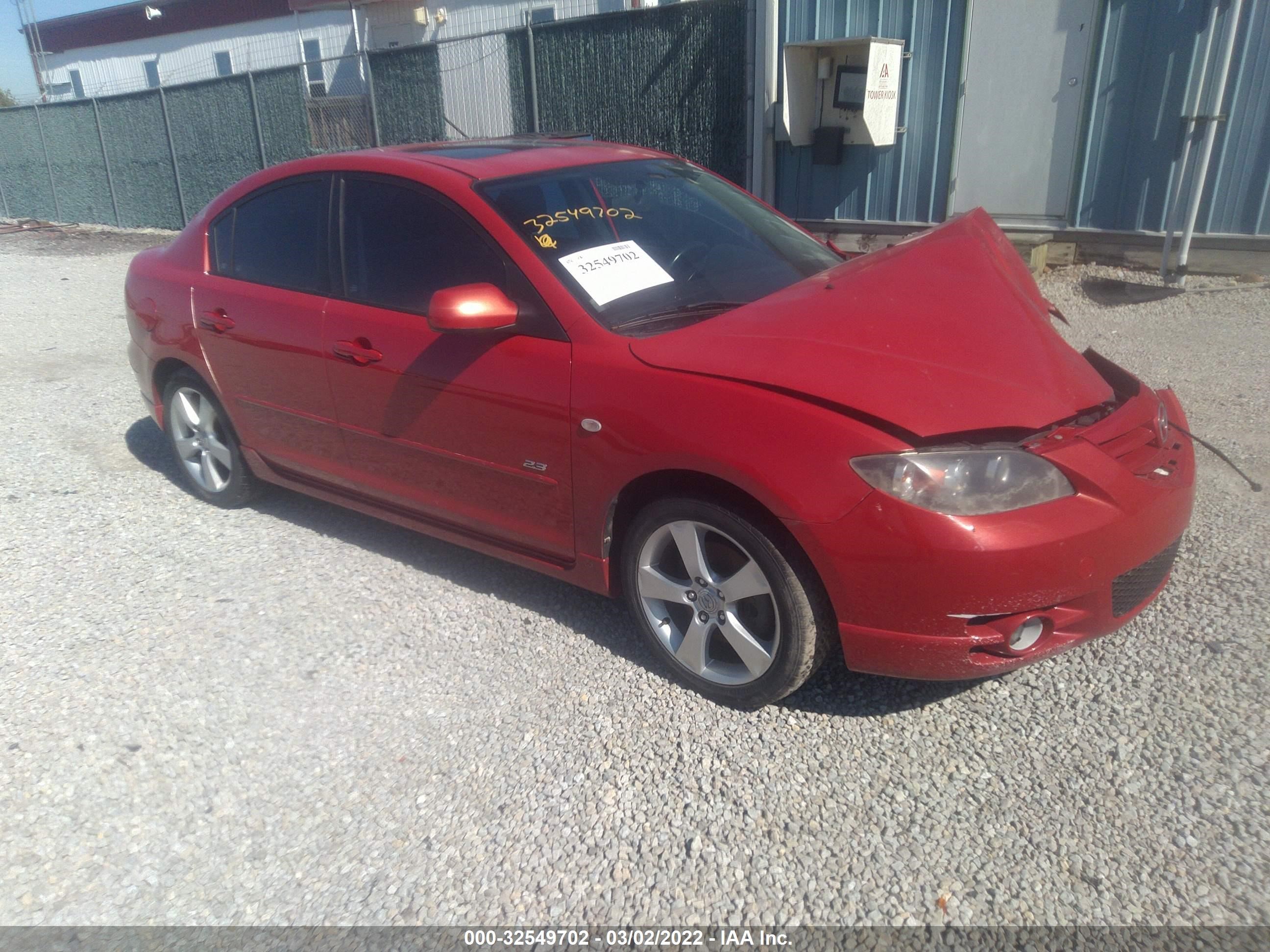 mazda 3 2006 jm1bk323961440877