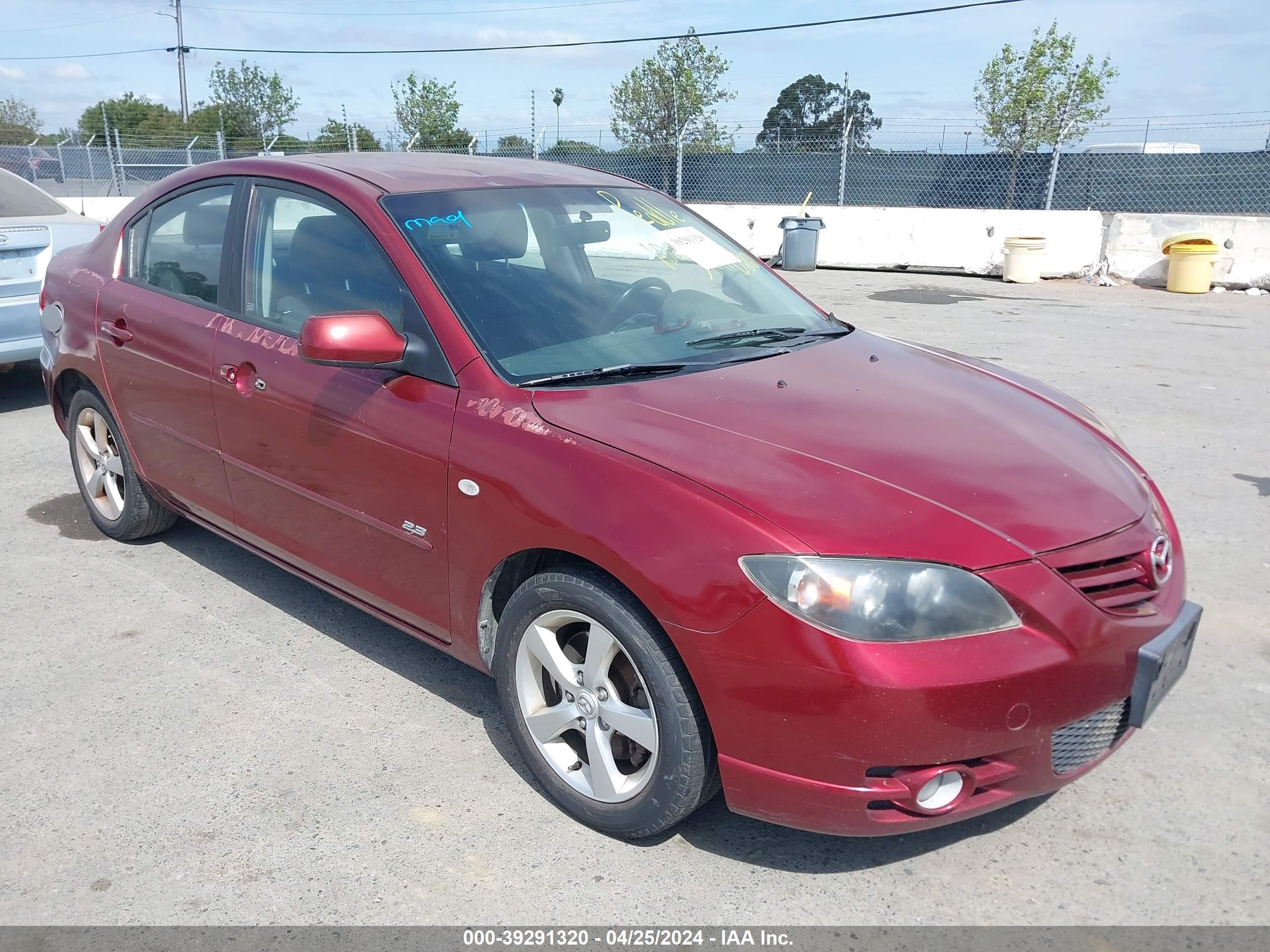 mazda 3 2006 jm1bk324961504098