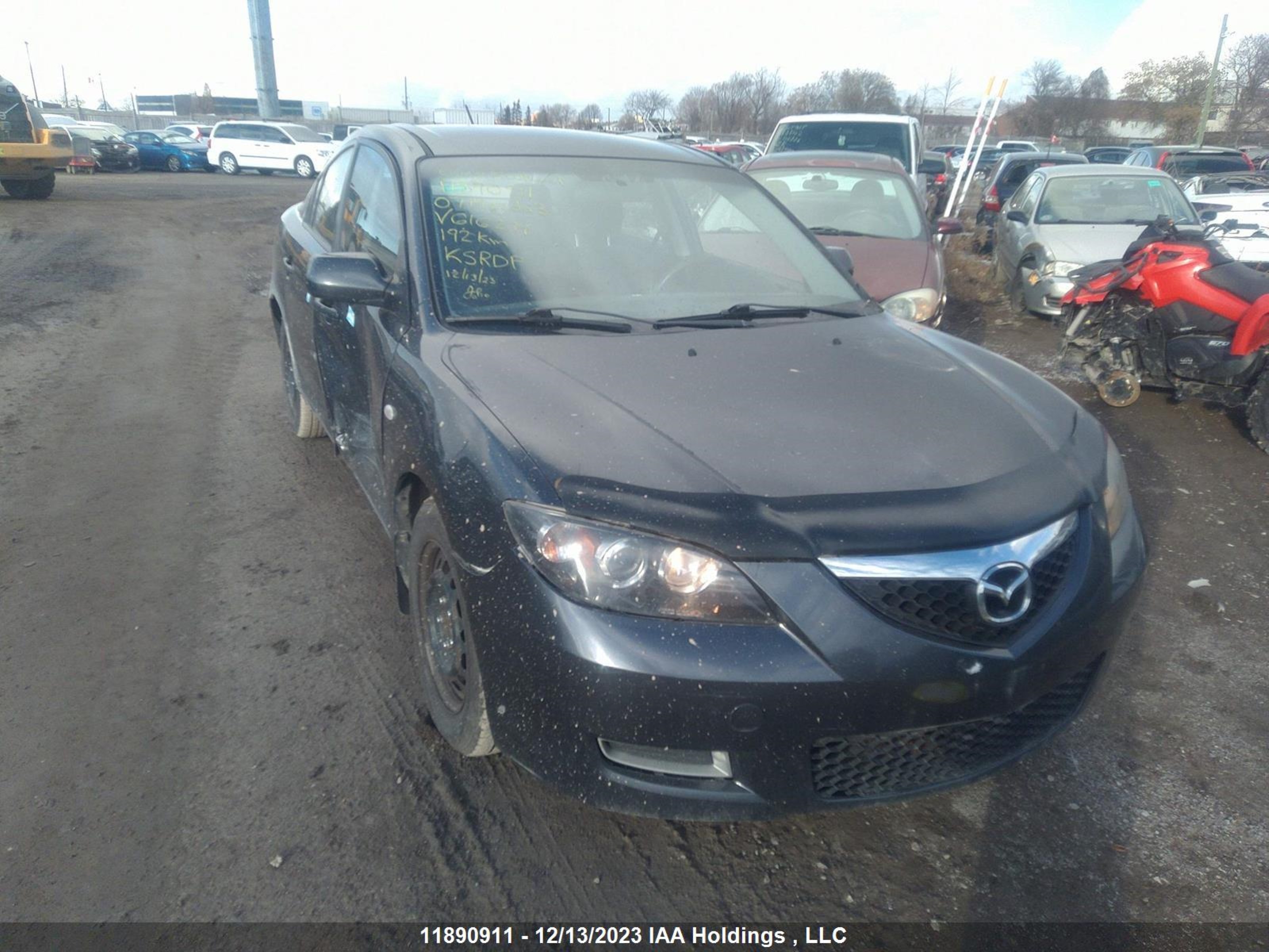 mazda 3 2007 jm1bk32f071616274