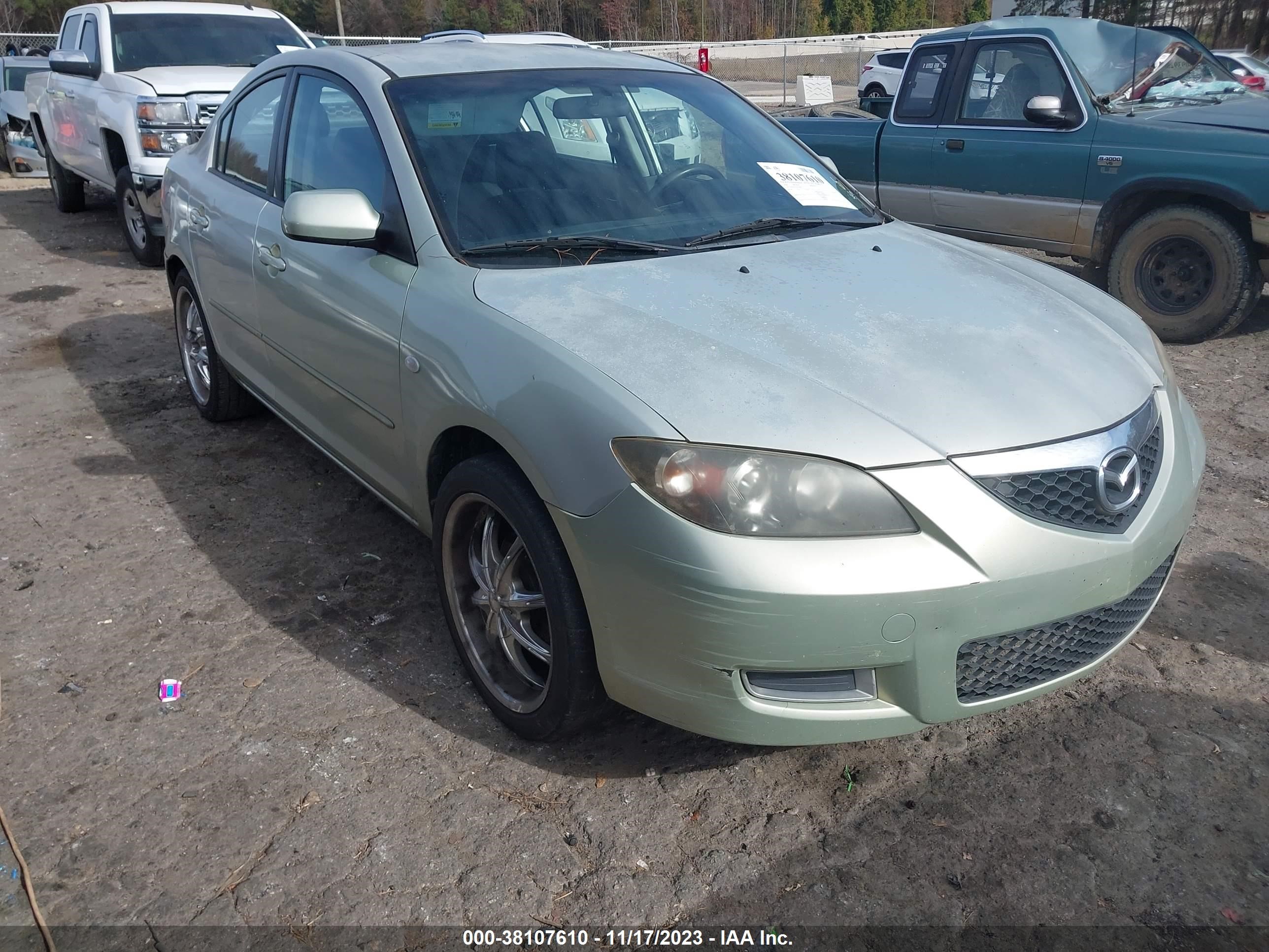 mazda 3 2009 jm1bk32f191238906