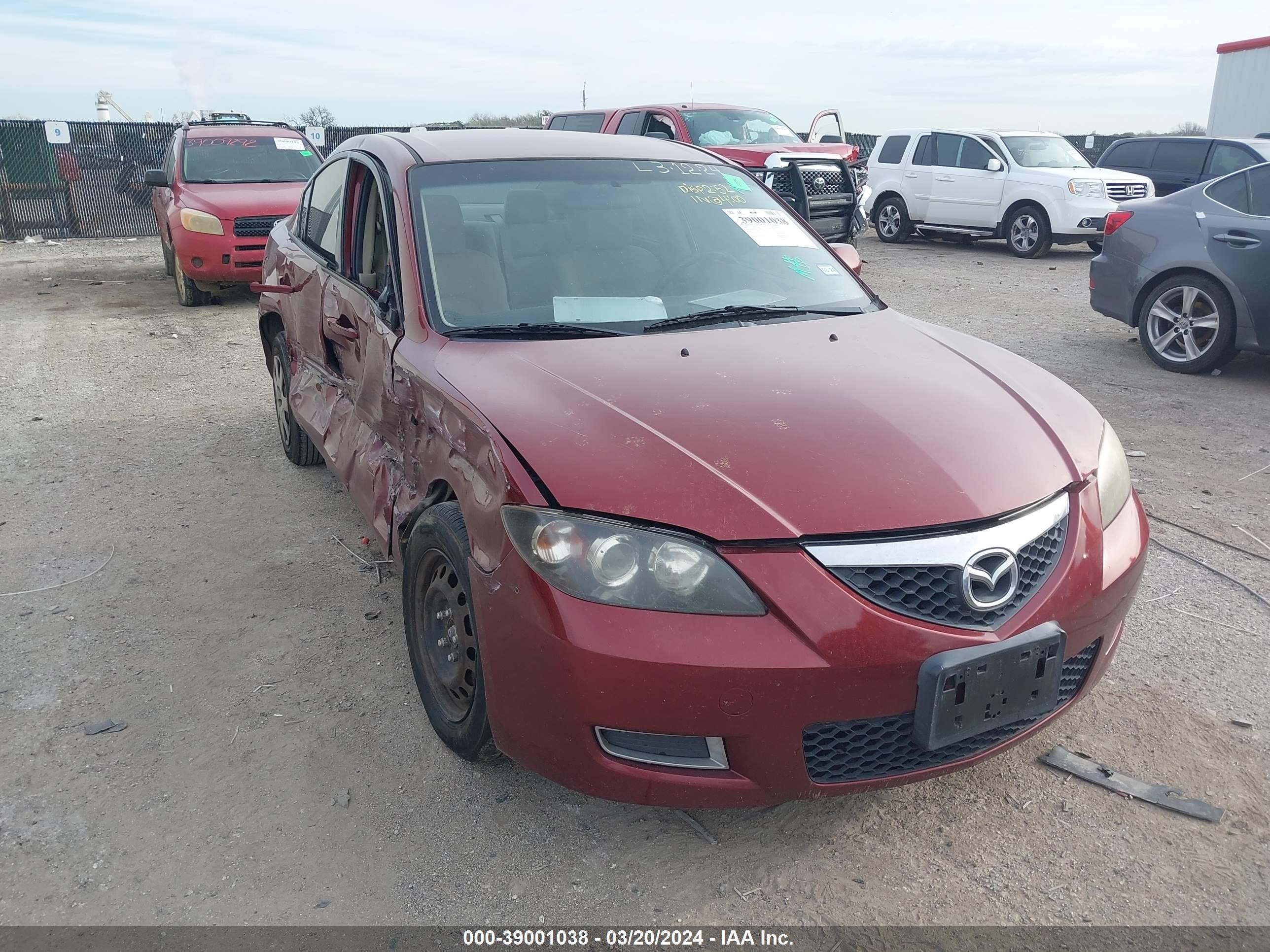 mazda 3 2009 jm1bk32f291240101