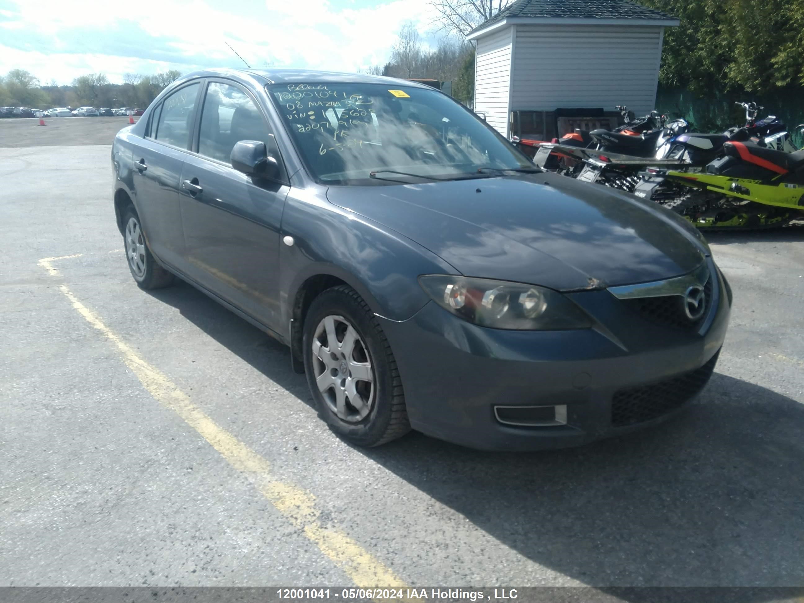 mazda 3 2008 jm1bk32f381175628