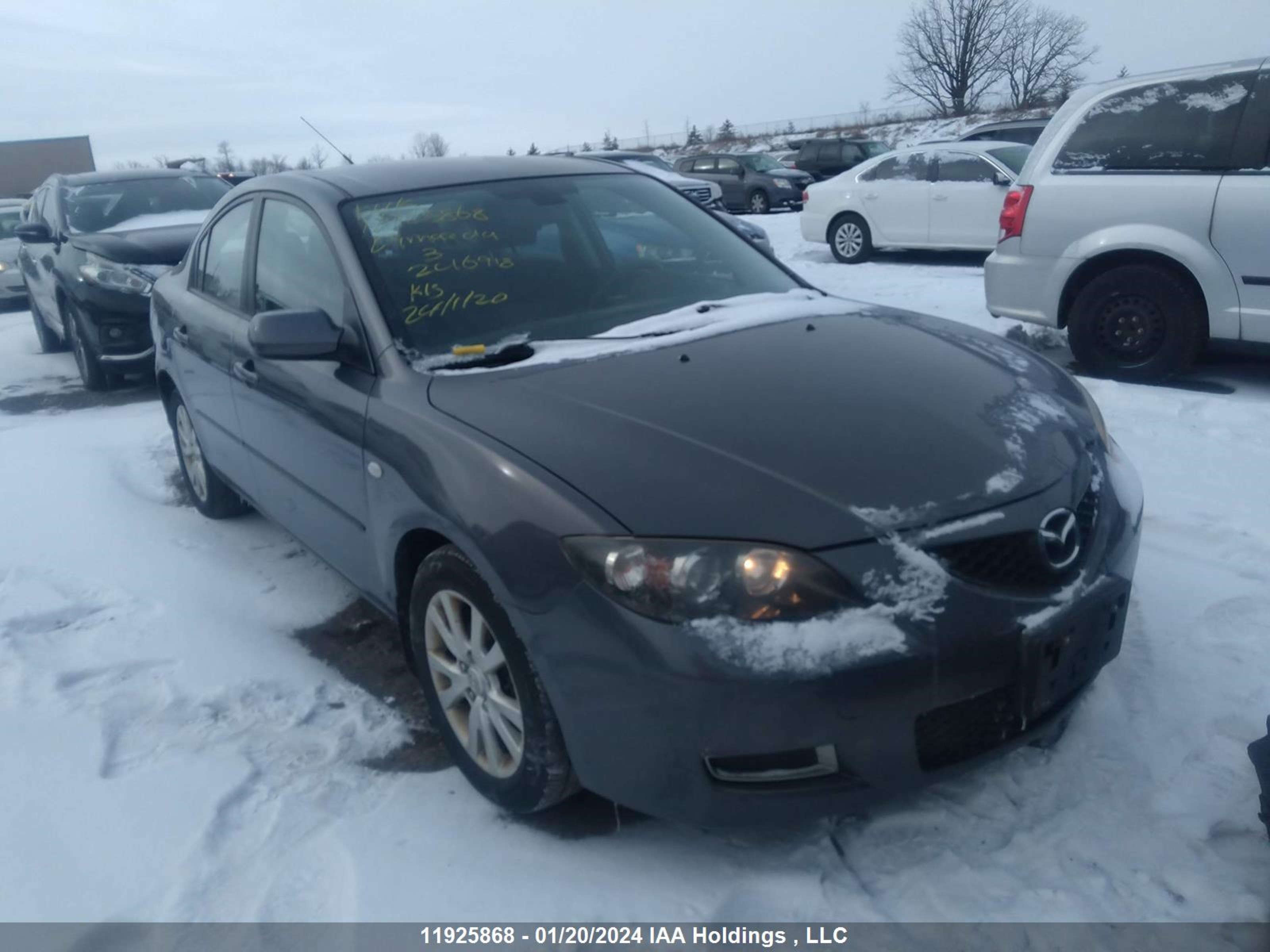 mazda 3 2009 jm1bk32f491246918