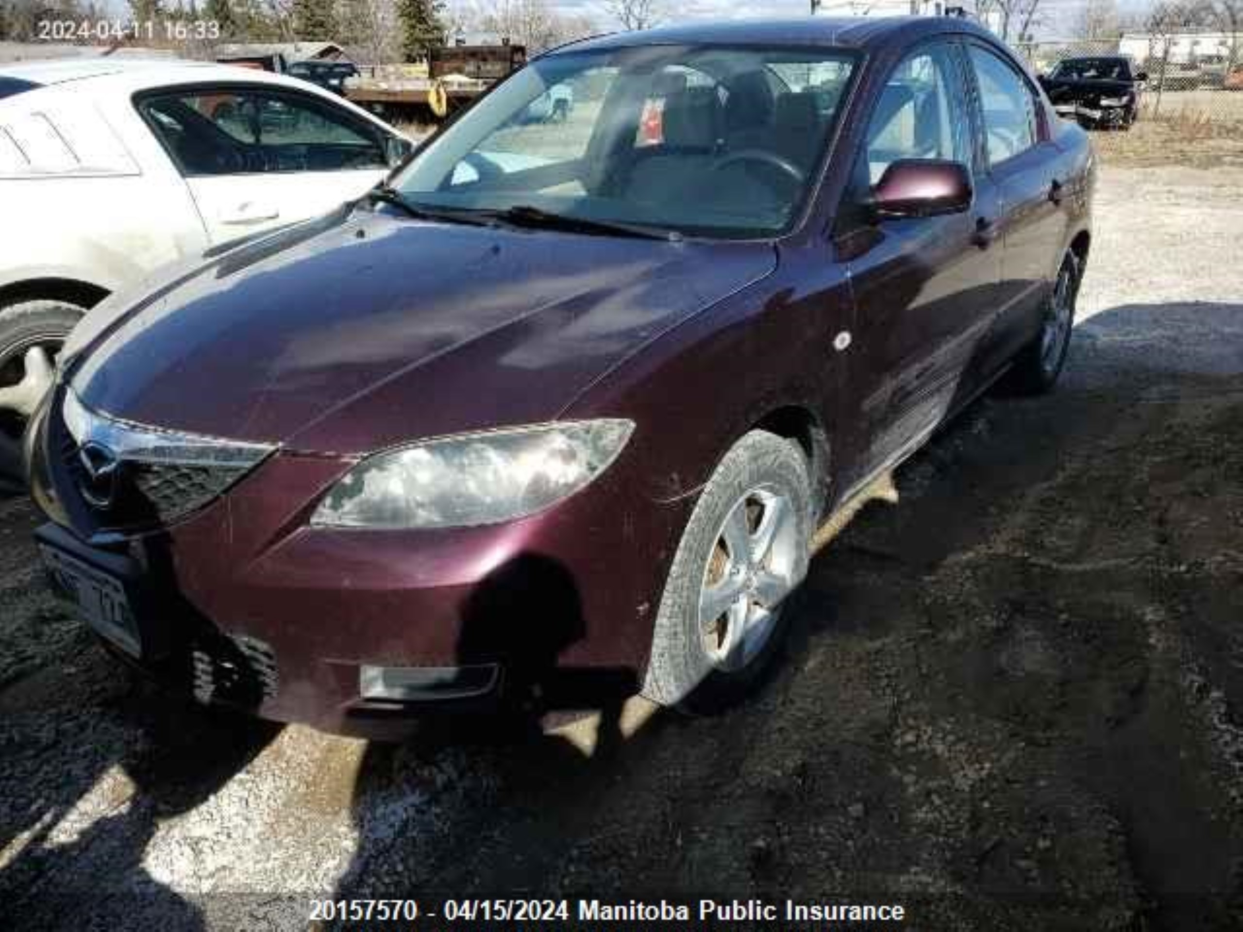 mazda 3 2007 jm1bk32f771650549