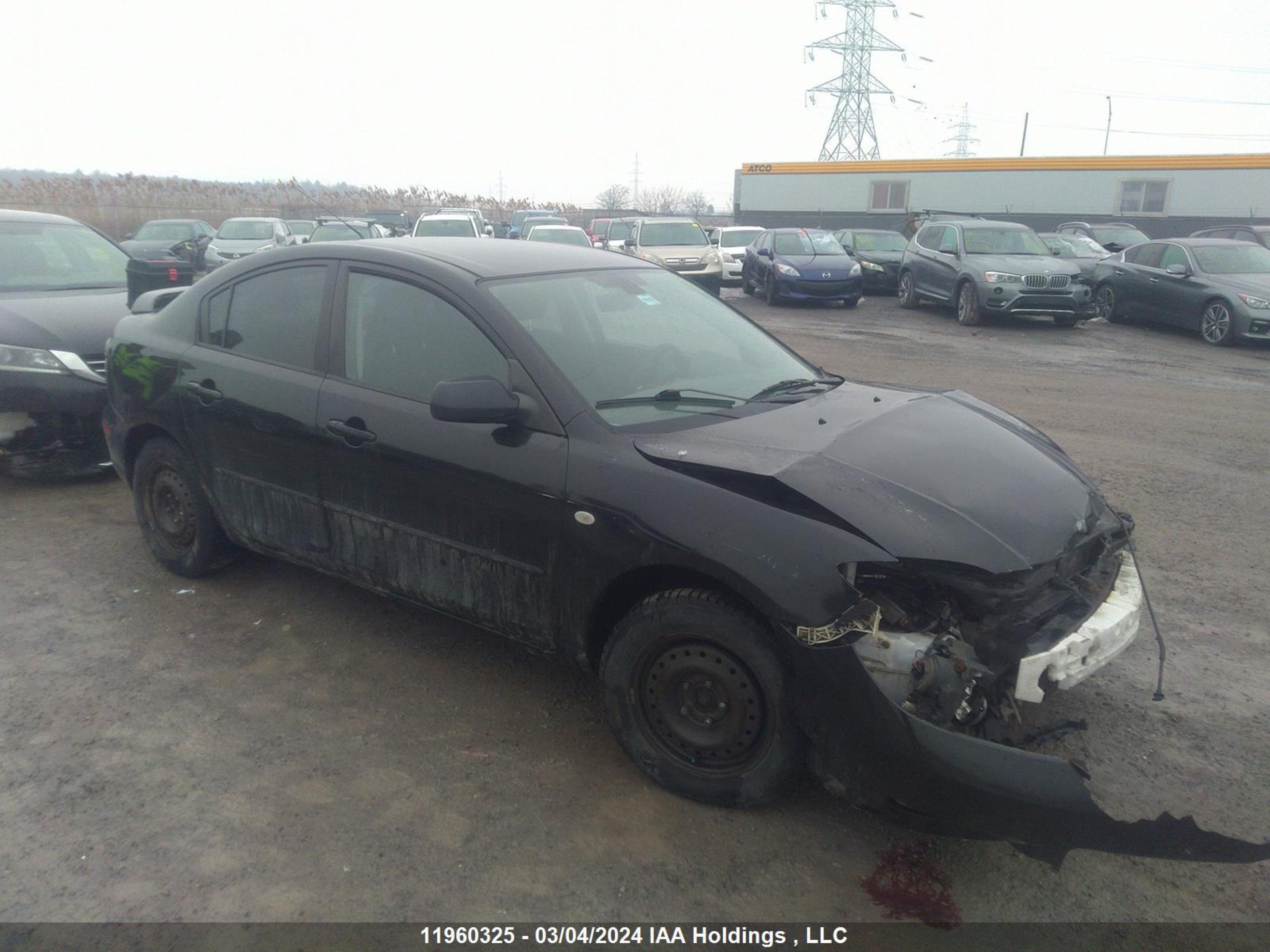 mazda 3 2007 jm1bk32fx71759376